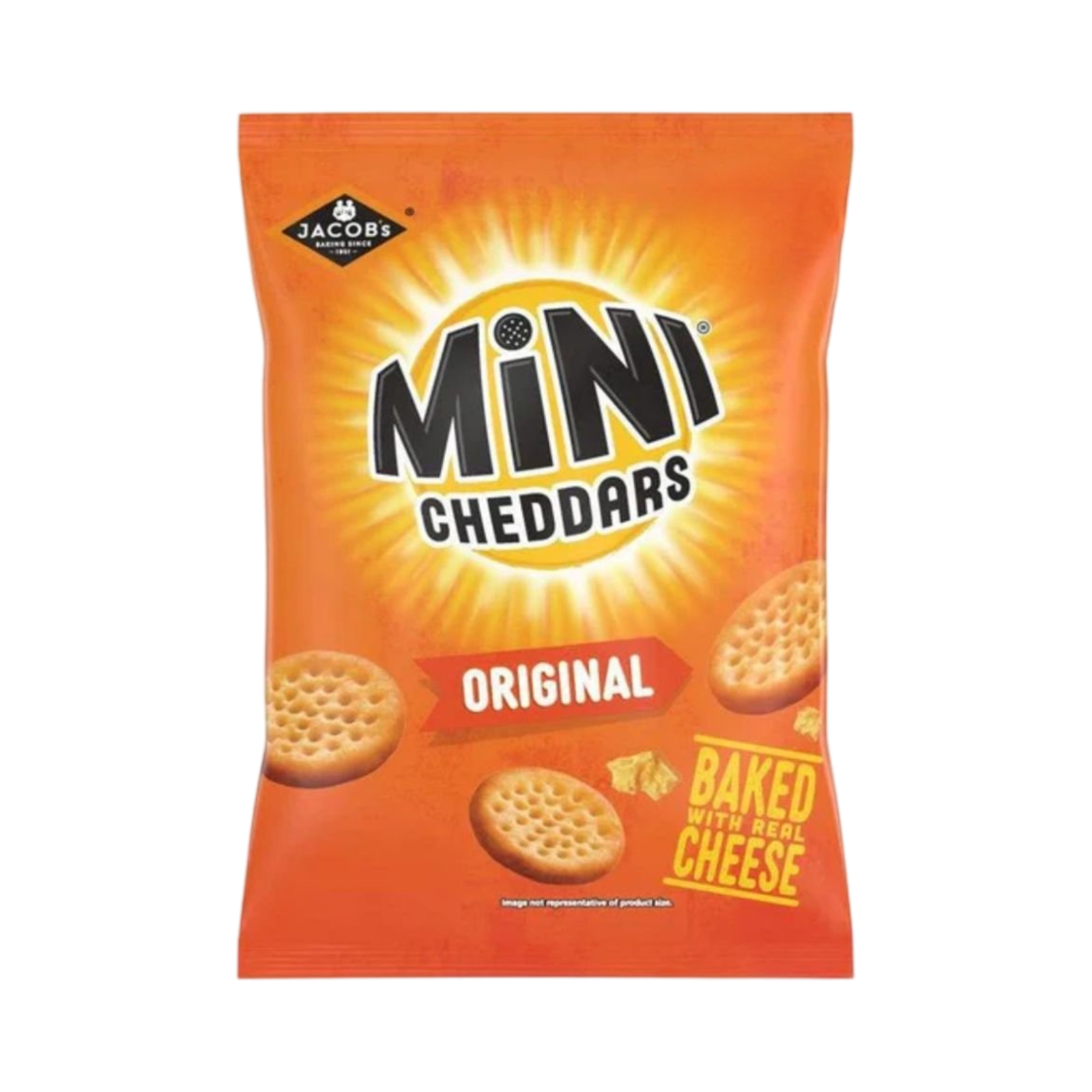 JACOB'S MINI CHEDDARS ORIGINAL 90g PACKED