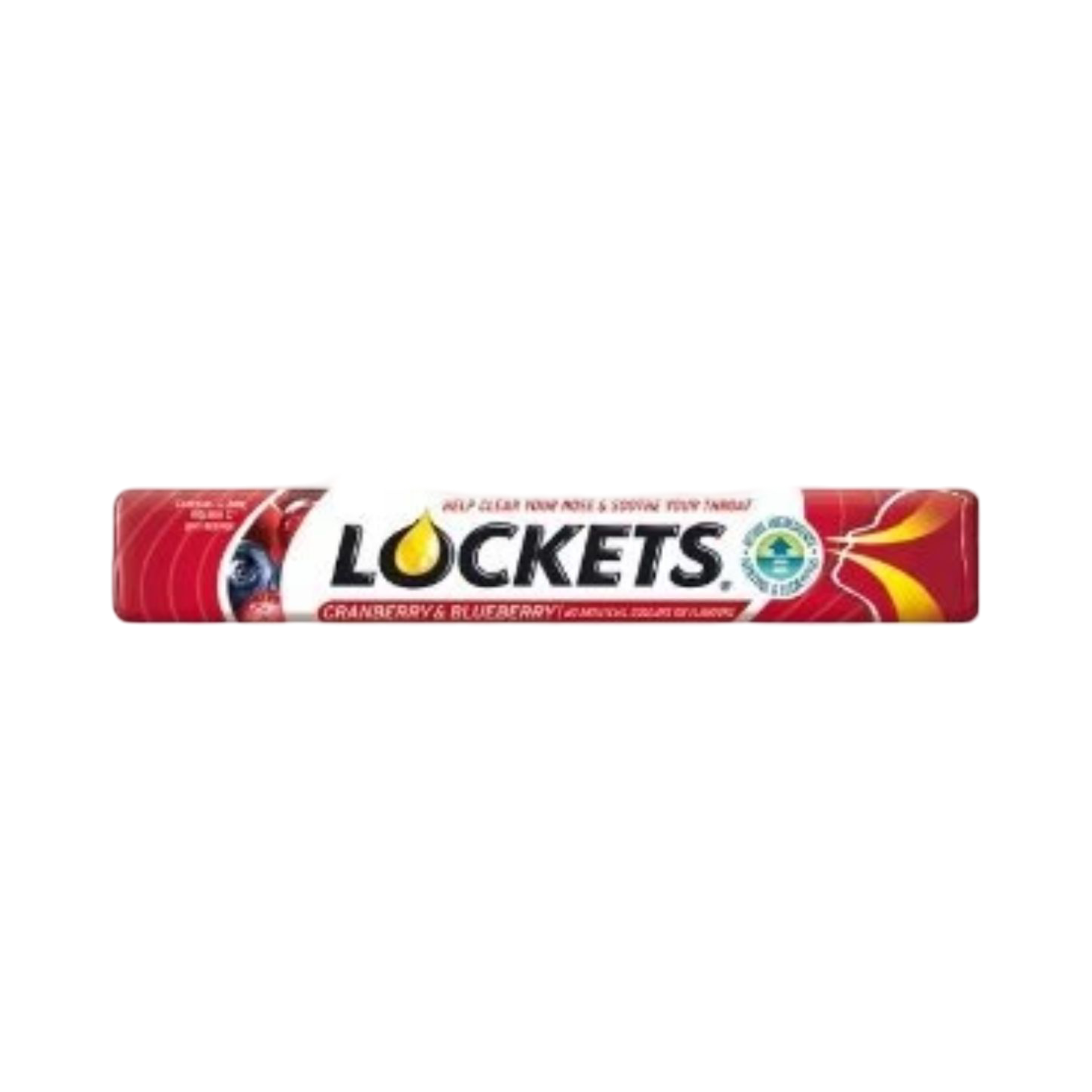 LOCKETS CRANBERRY & BLUEBERRY FLAVOUR 41g