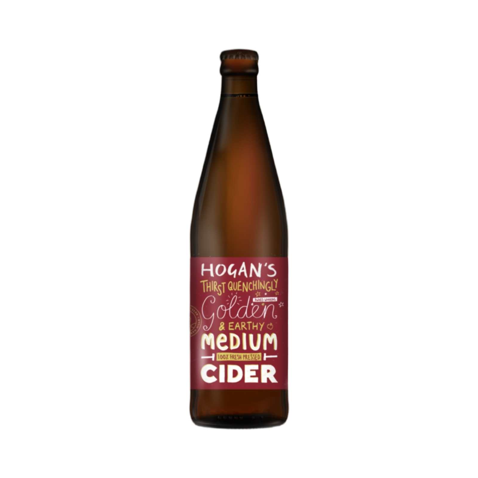 HOGAN'S MEDIUM  CIDER 500ml BOTTLE