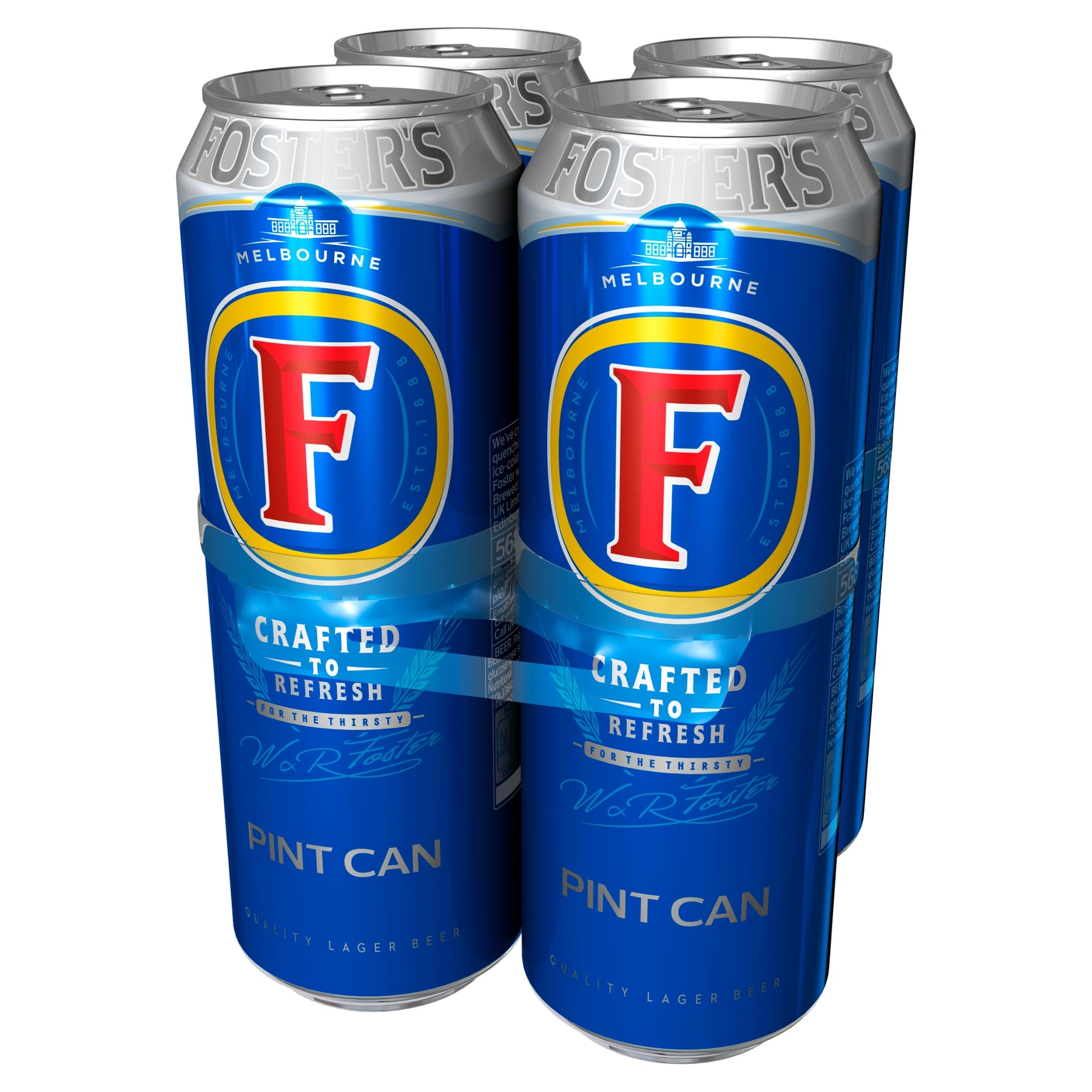 FOSTER's PREMIUM LAGER 4x568ml CAN