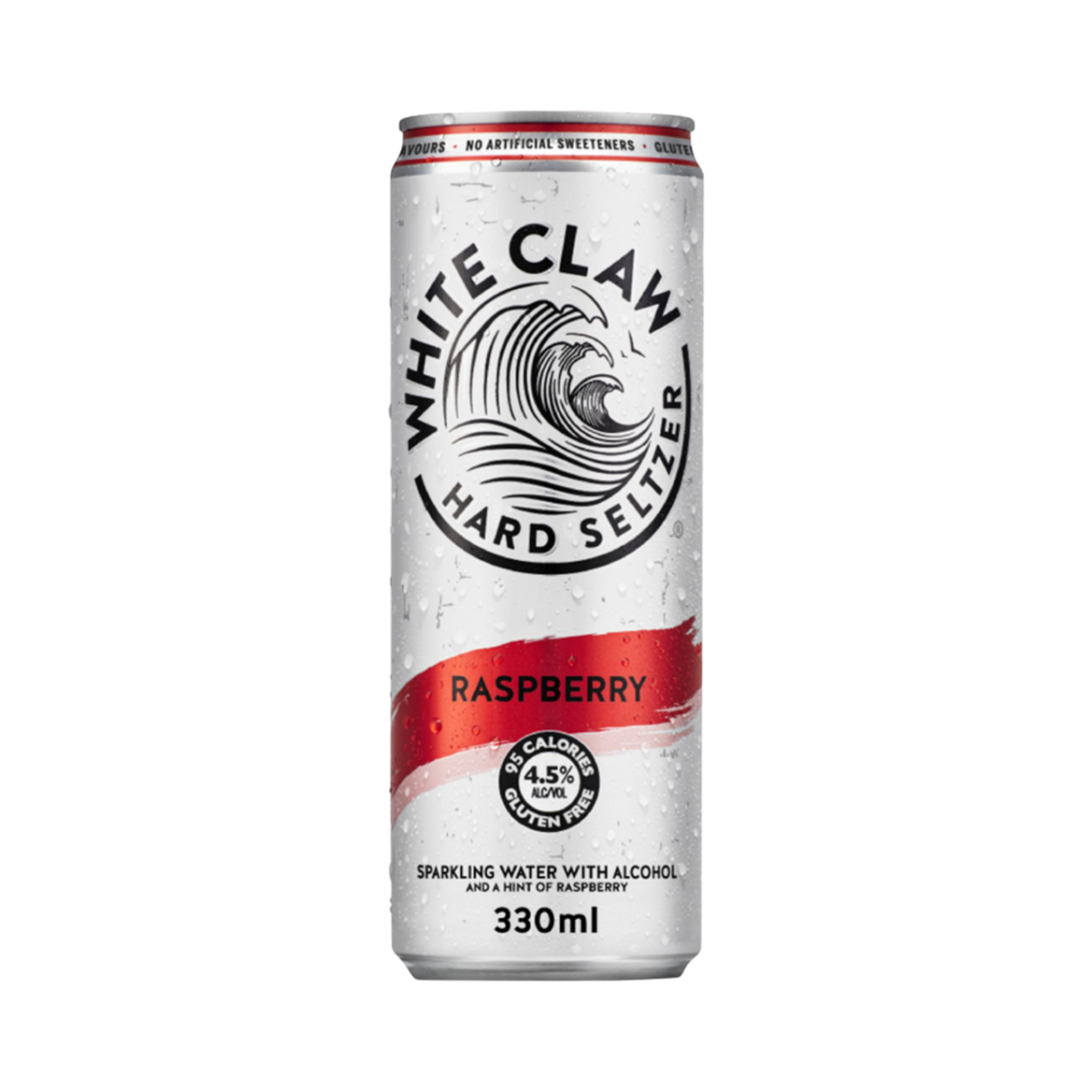 WHITE CLAW HARD SELTZER RASPBERRY 330ml