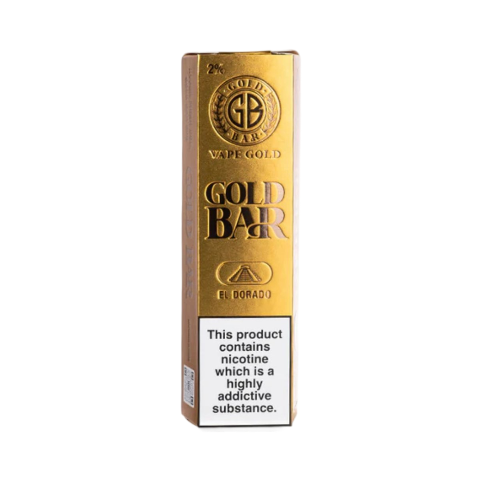 GOLD BAR EL DORADO DISPOSABLE VAPE