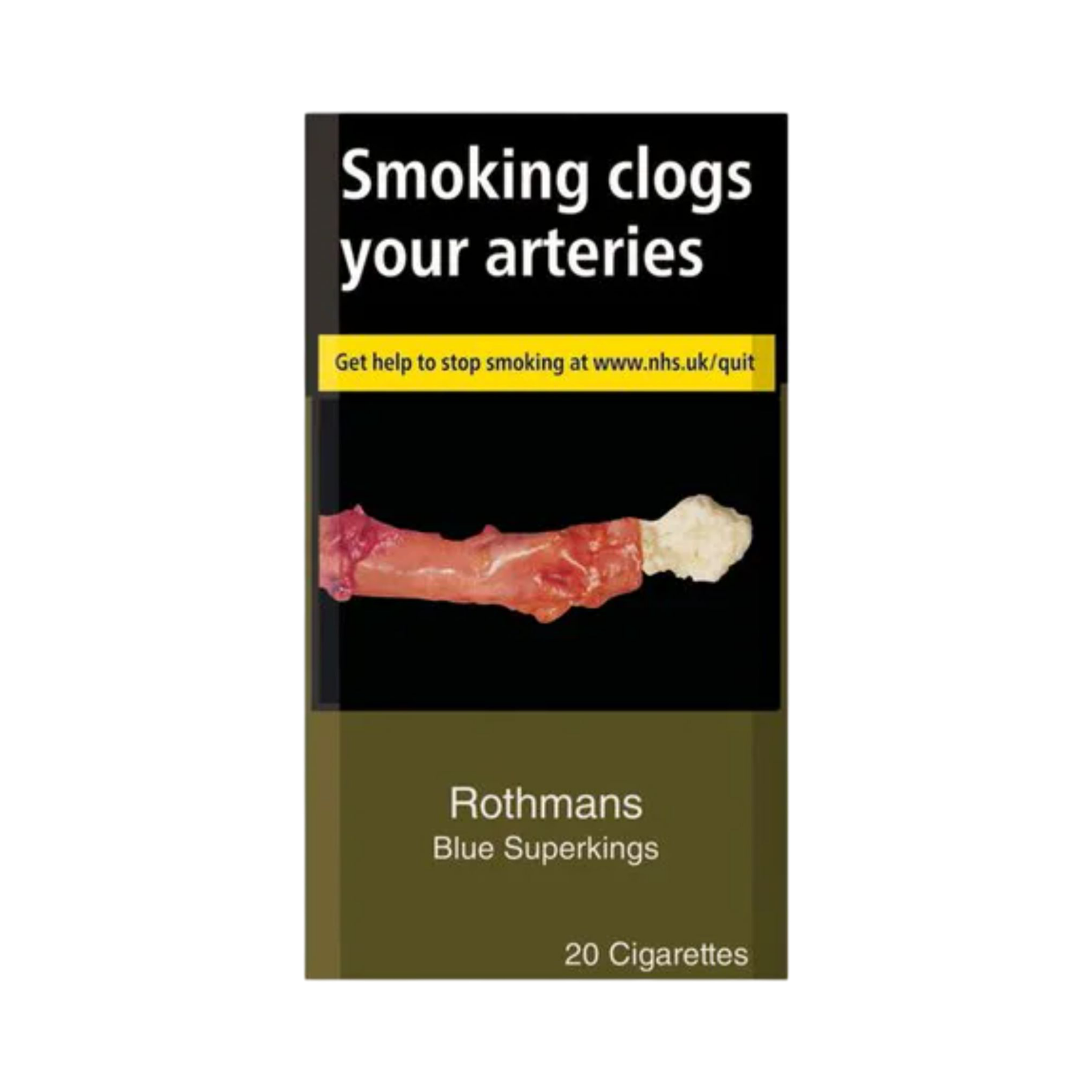 ROTHMANS BLUE SUPERKINGS 20 CIGARETTE