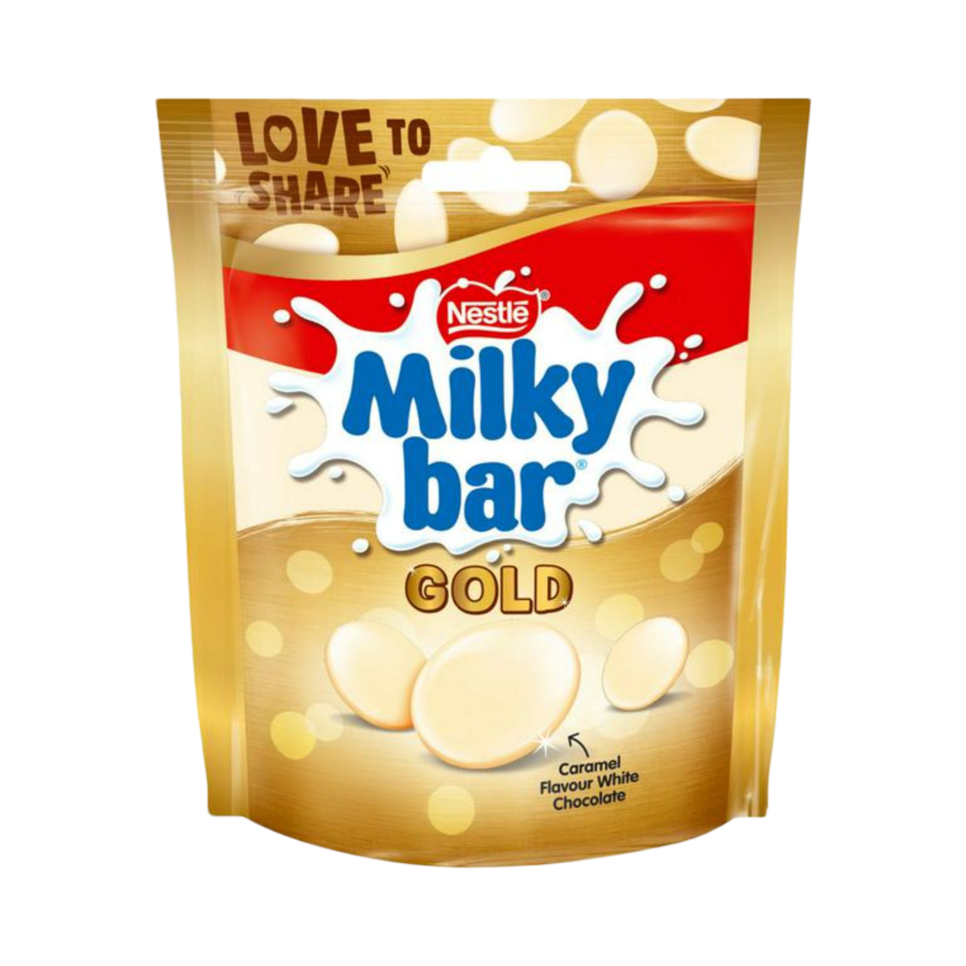 NESTLE MILKY BAR GOLD CARAMEL FLAVOUR BUTTONS 86g