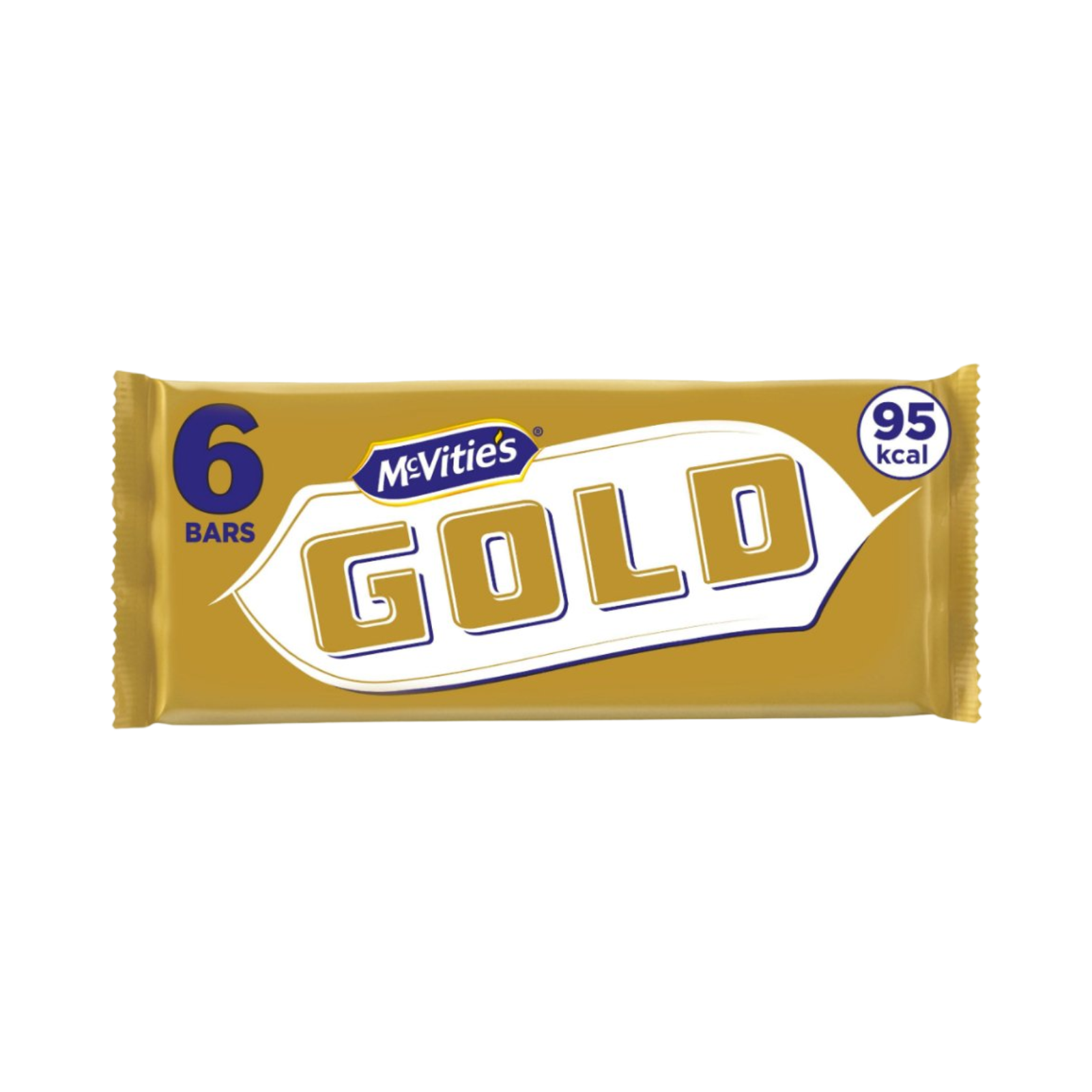 MCVITIE'S CLUB GOLD CARAMEL BISCUITS BAR 106g PACKET