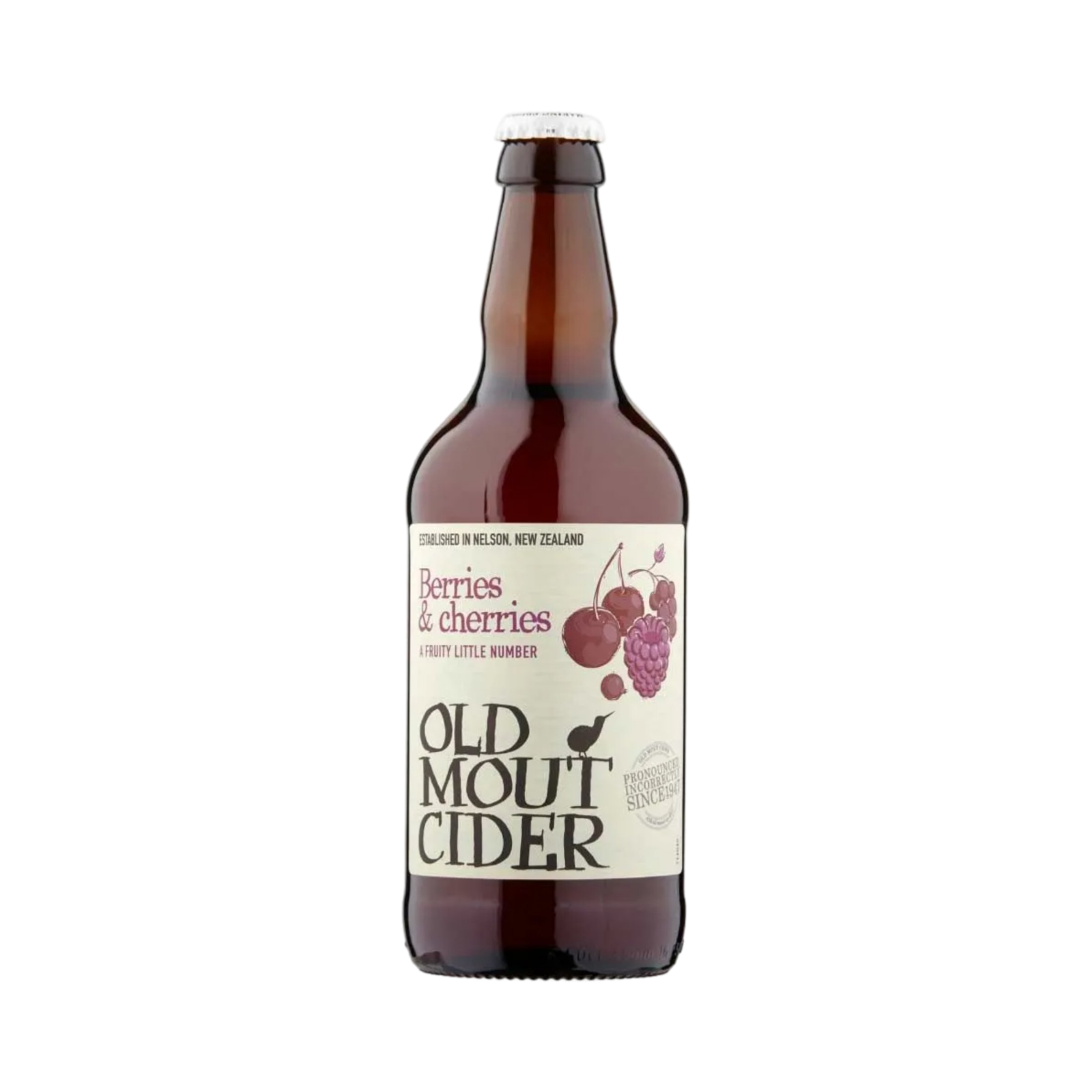 OLD MOUT CIDER BERRIES & CHERRIES FLAVOUR 500ml BOTTLE