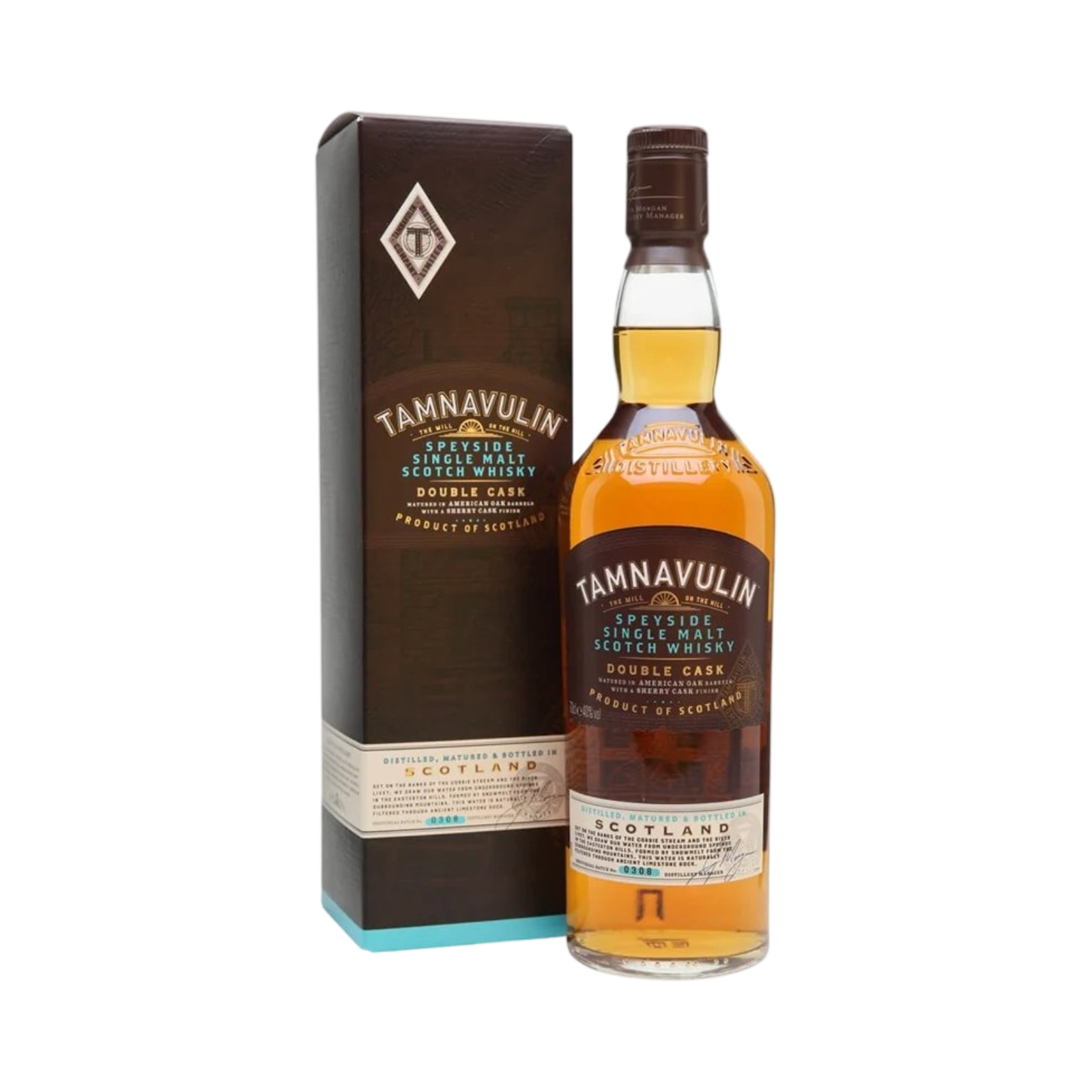 TAMNAVULIN DOUBLE CASK SINGLE MALT WHISKY 70cl BOTTLE