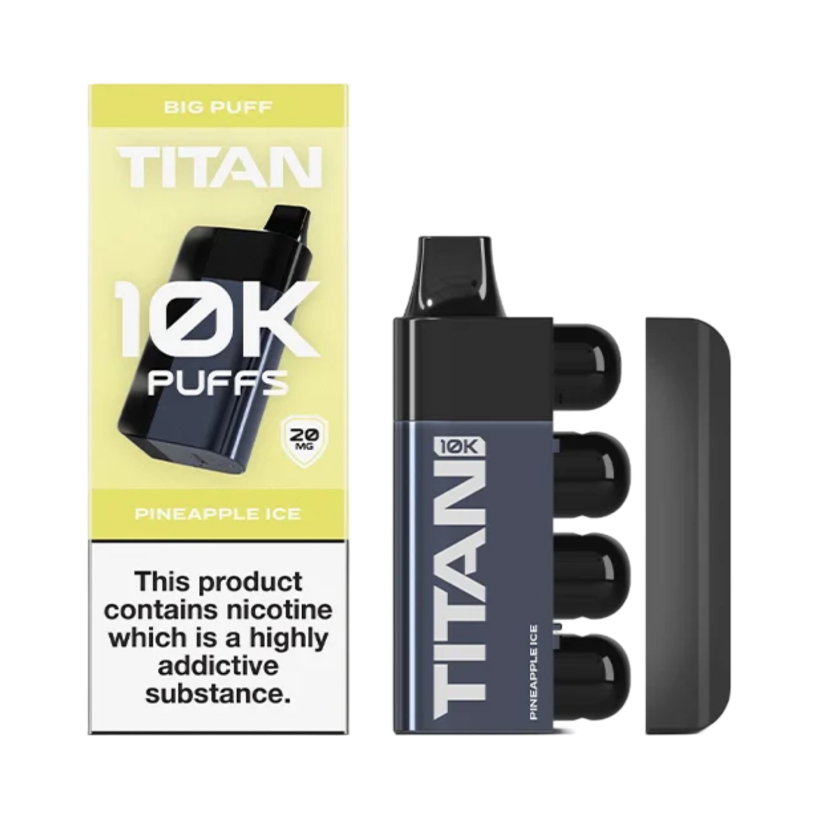 TITAN 10K PUFFS PINEAPPLE ICE FLAVOUR