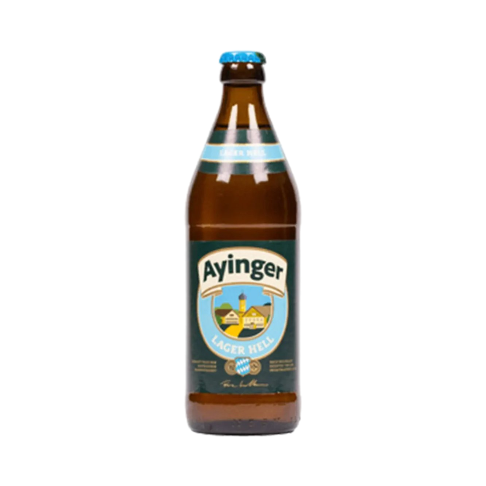 AYINGER LAGER HELL 500ml BOTTLE