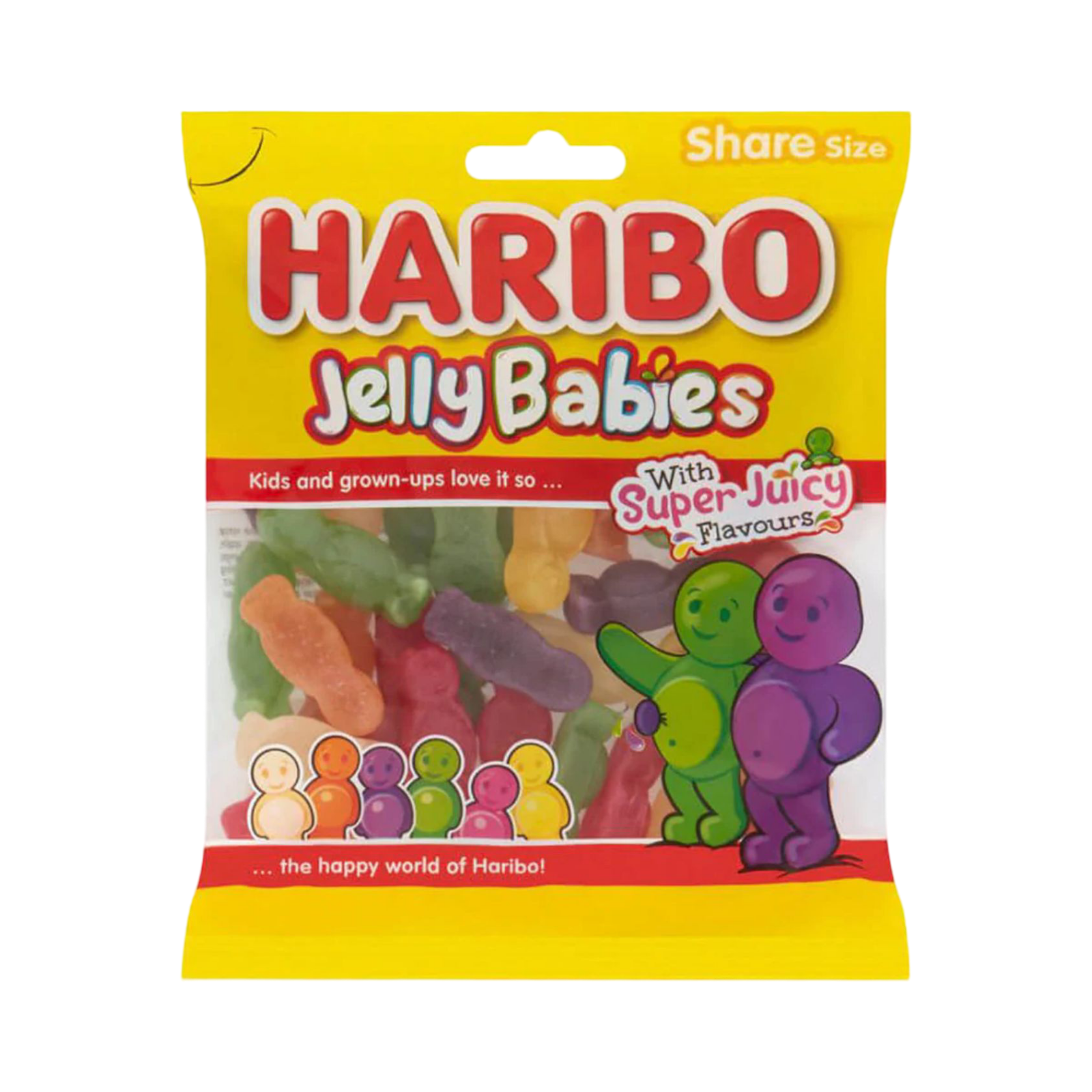 HARIBO JELLY BABIES 140g PACKET