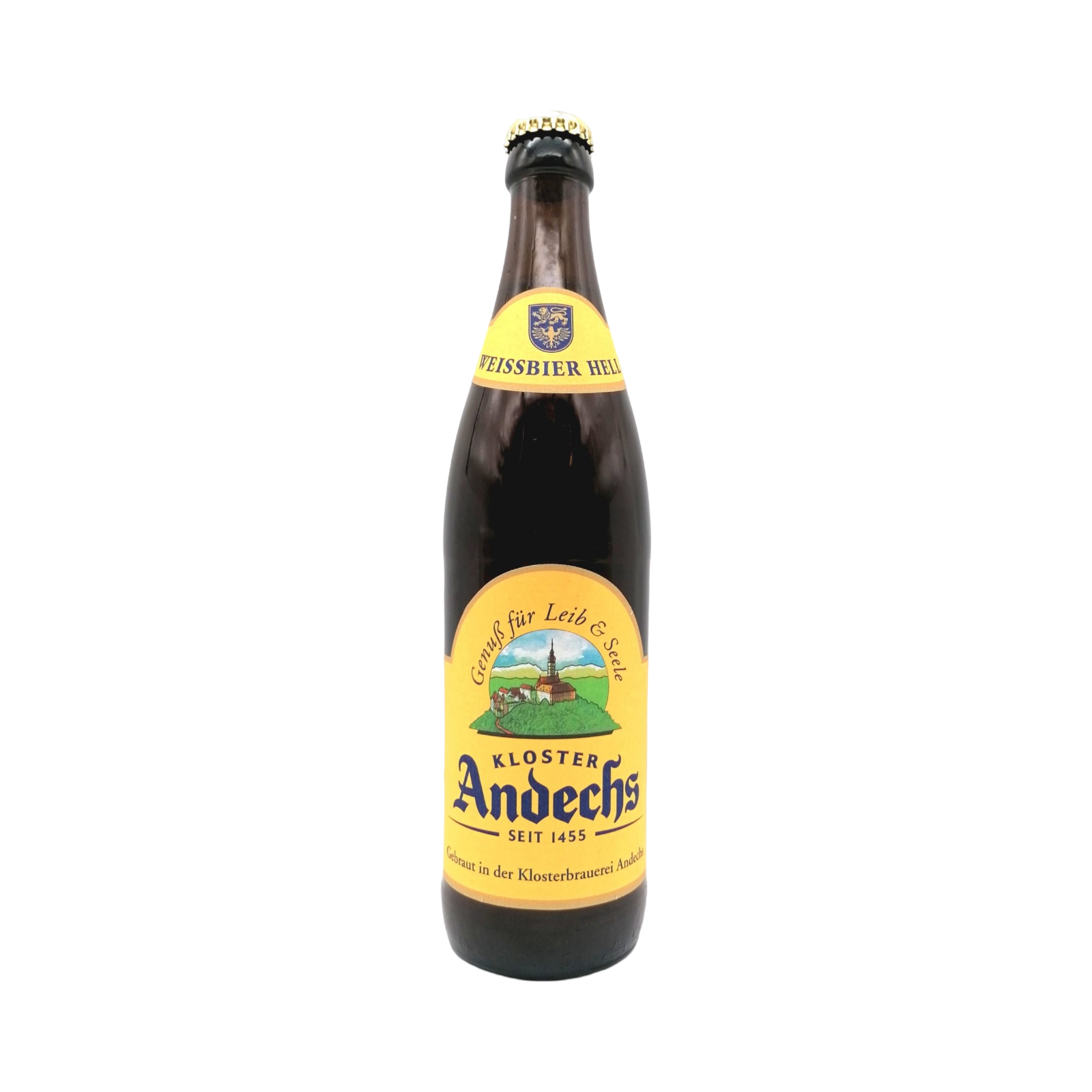 ANDECHS WEISSBIER HELL 500ml BOTTLE