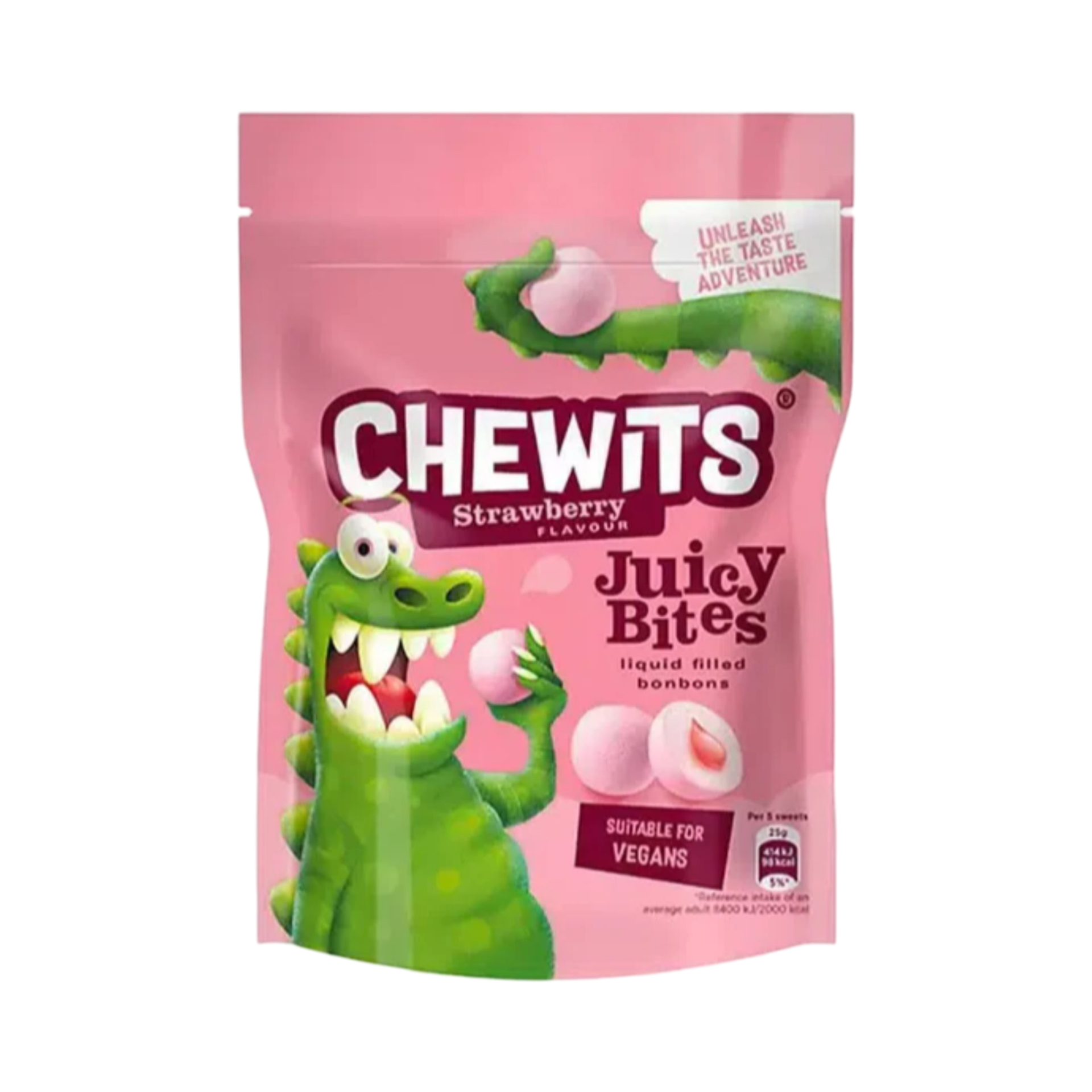 CHEWITS JUICY BITES STRAWBERRY FLAVOUR 115g