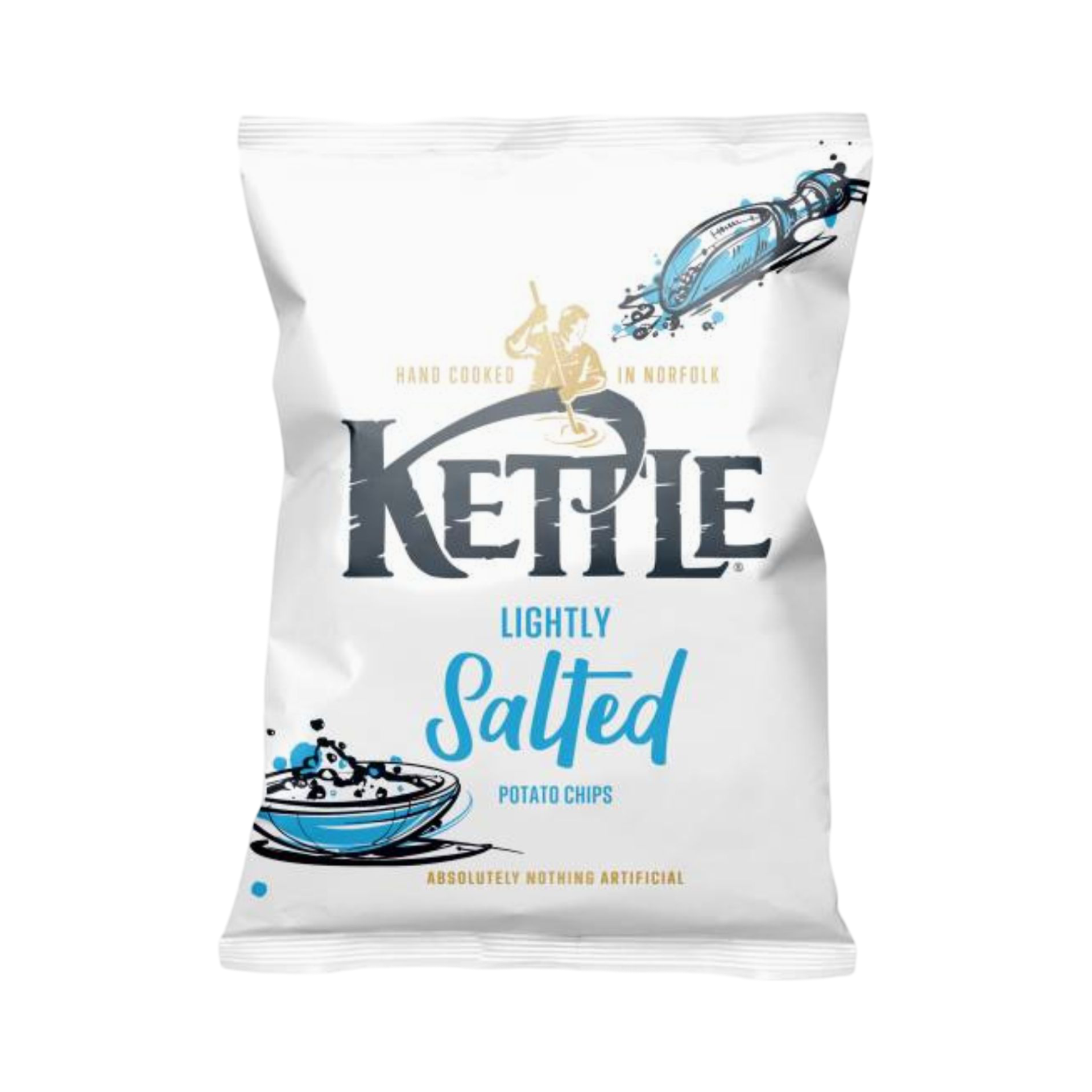 KETTLE LIGHTLY SALTED POTATO CHIPS 80g