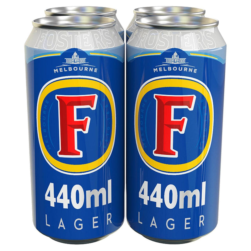 FOSTER's PREMIUM LAGER 4x440ml CAN