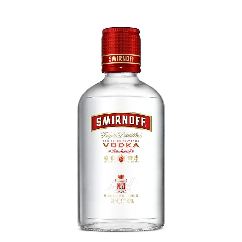 SMIRNOFF VODKA 20cl