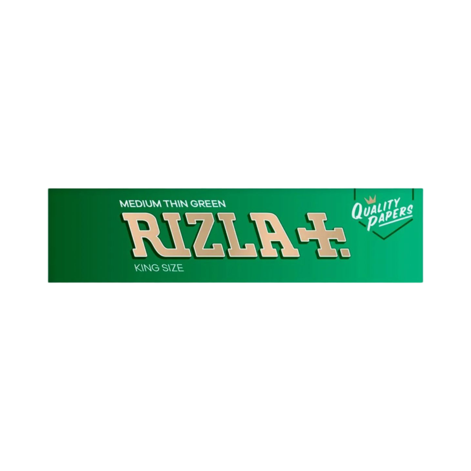 RIZLA GREEN KING SIZE ROLLING PAPER SINGLE PACK