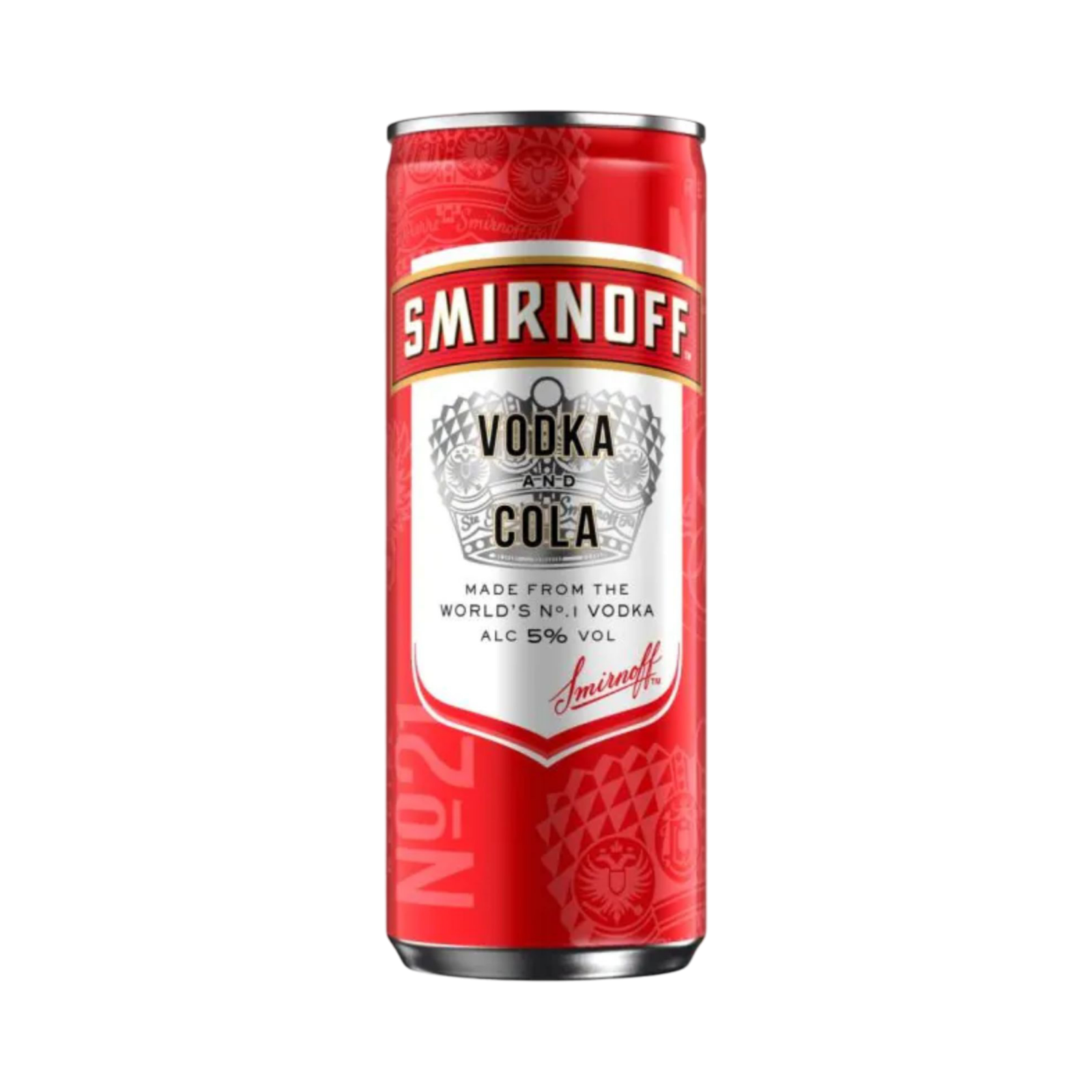 SMIRNOFF VODKA & COLA PREMIX 250ml CAN