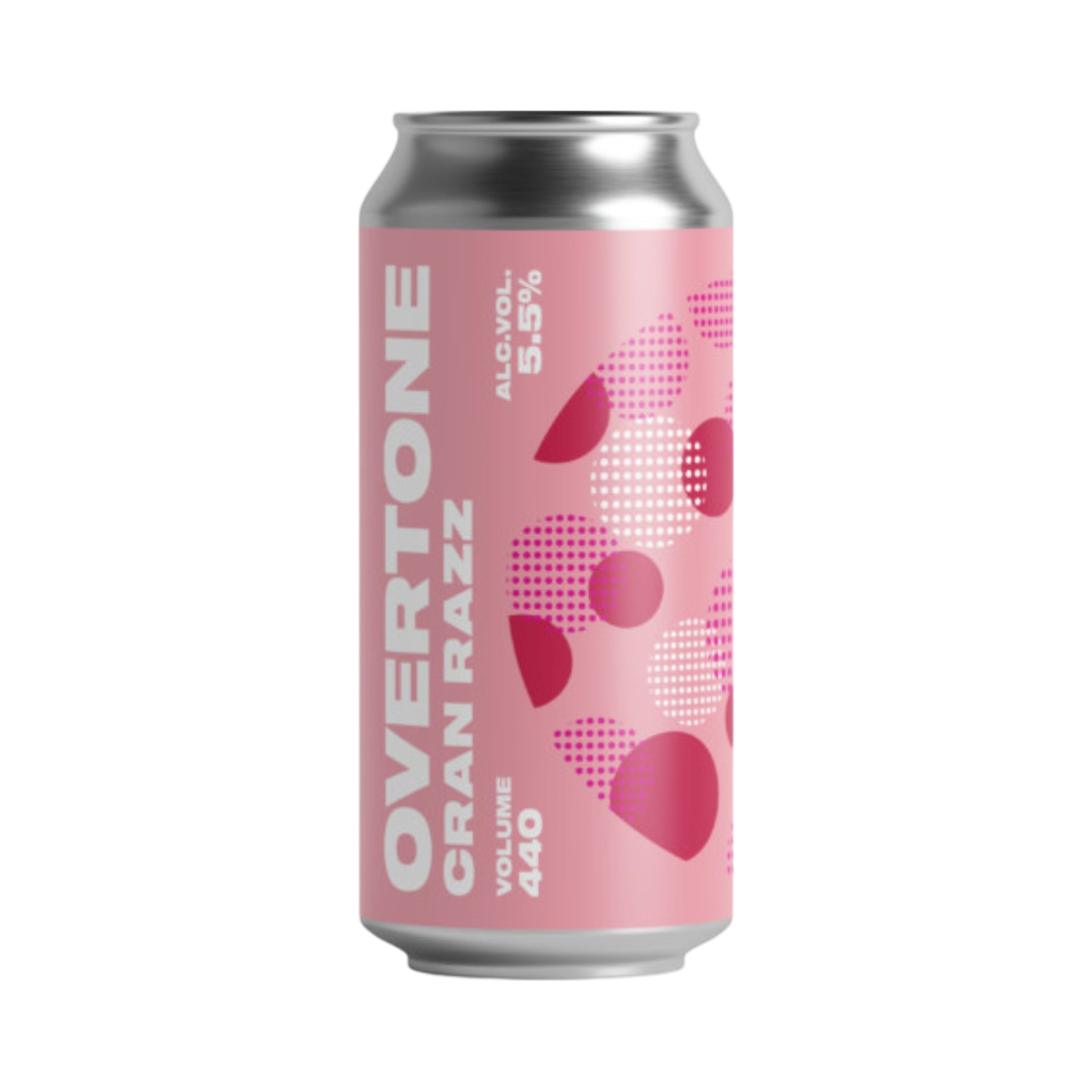 OVERTONE CRAN RAZZ 440ml CAN