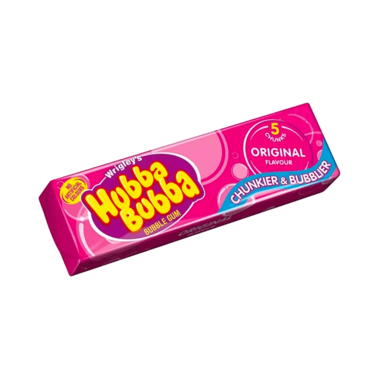 HUBBA BUBBA ORIGINAL 5 PIECES  BUBBLEGUM