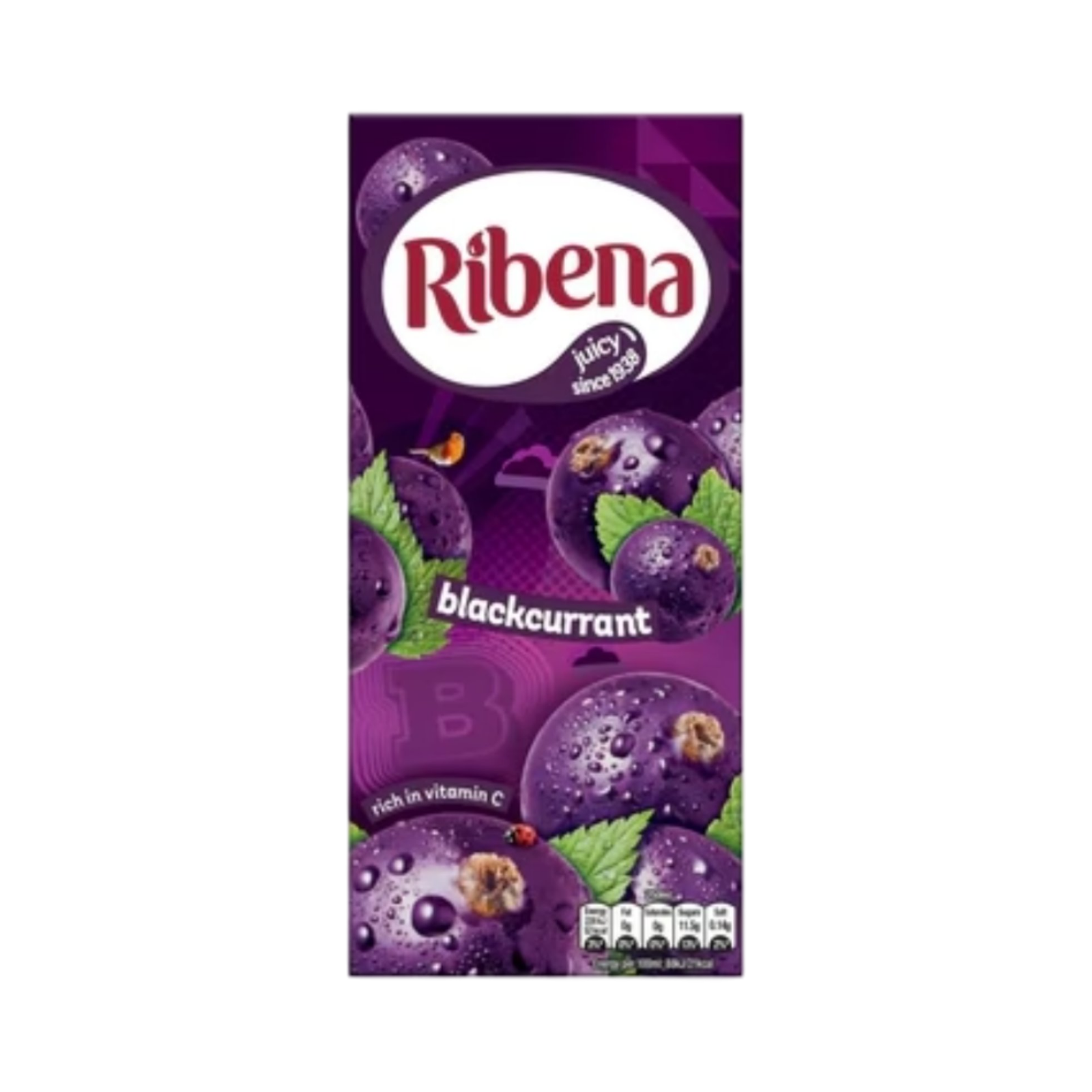 RIBENA BLACKCURRANT JUICE 1L