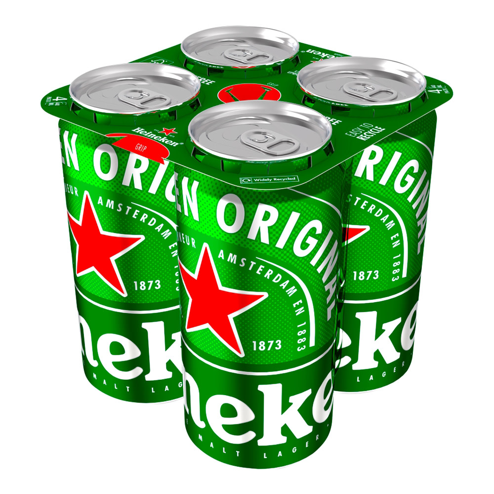 HEINEKEN PREMIUM LAGER 4x440ml CAN