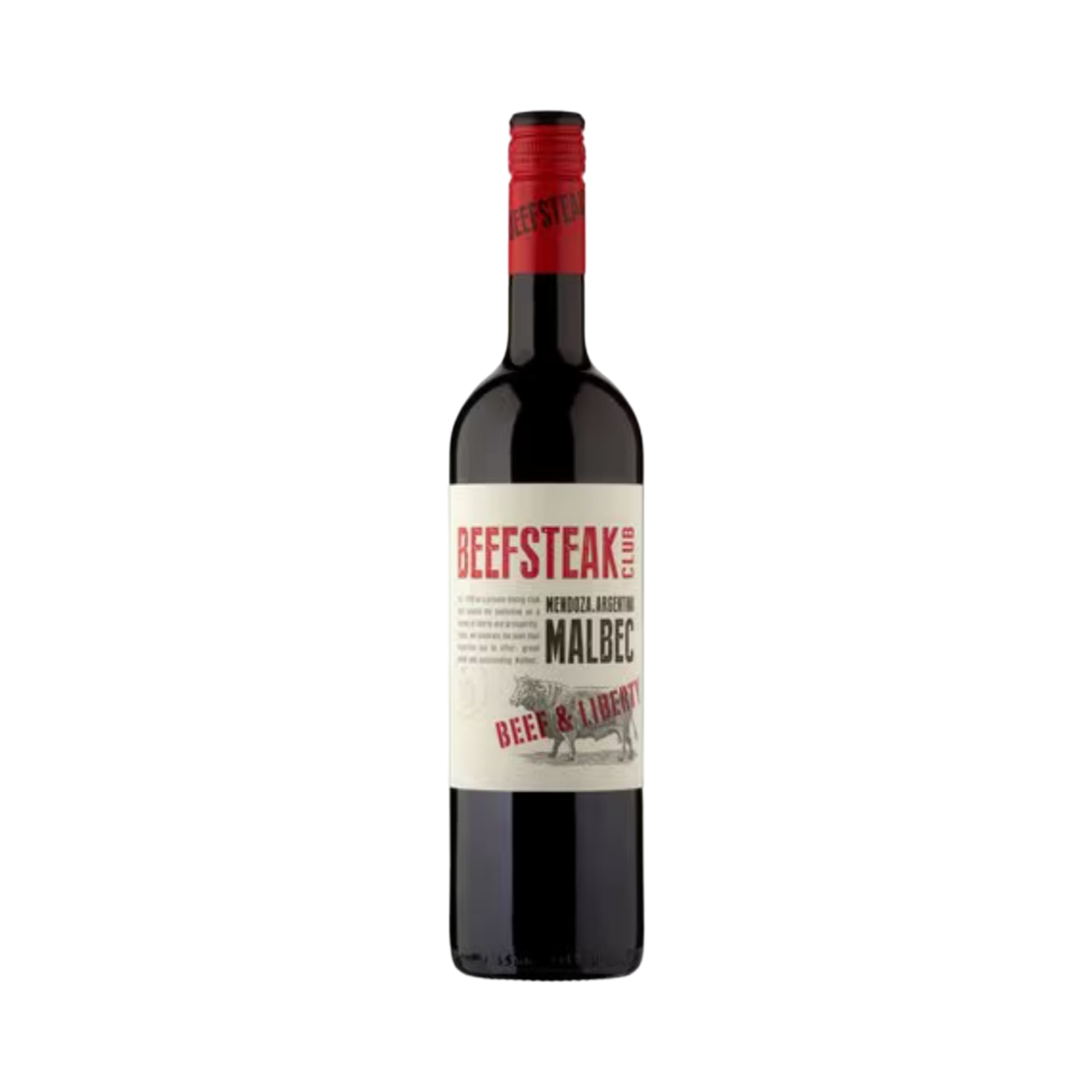 BEEFSTEAK CLUB MALBEC 75cl BOTTLE