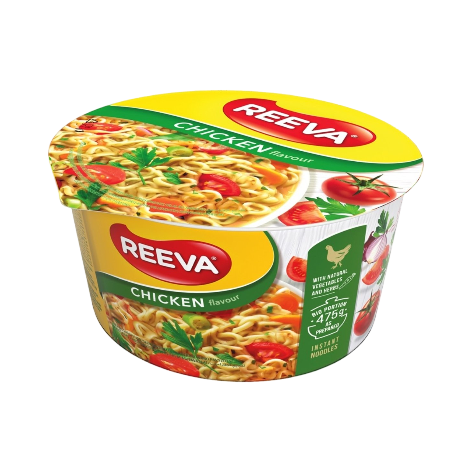 REEVA CHICKEN FLAVOUR NOODLES 75g BOWL