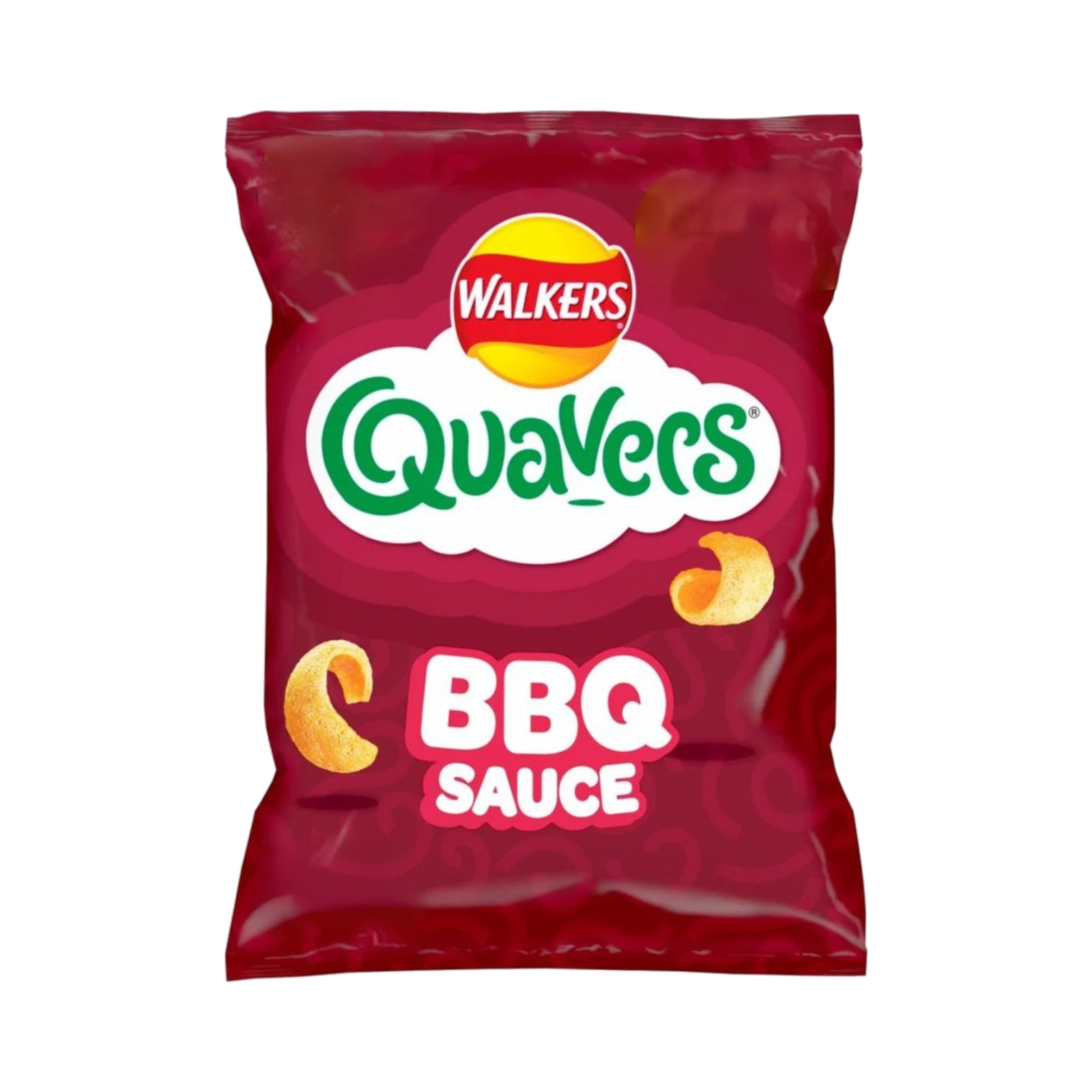 WALKERS QUAVERS BBQ SAUCE FLAVOUR 54g PACKET