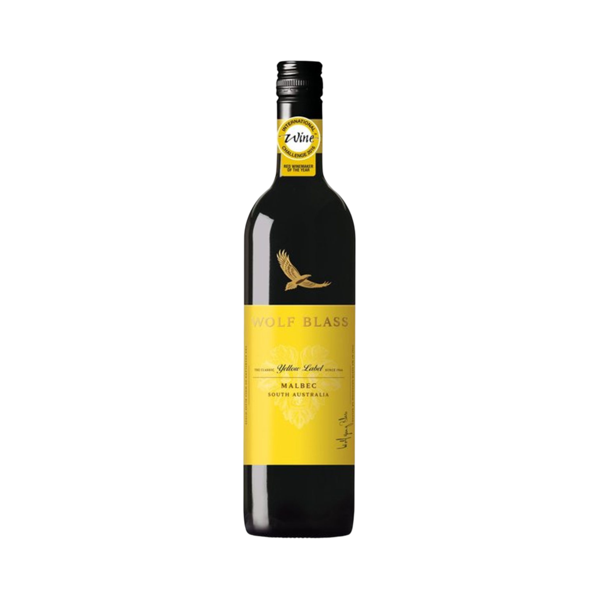 WOLF BLASS Y. B. MALBEC 75cl BOTTLE