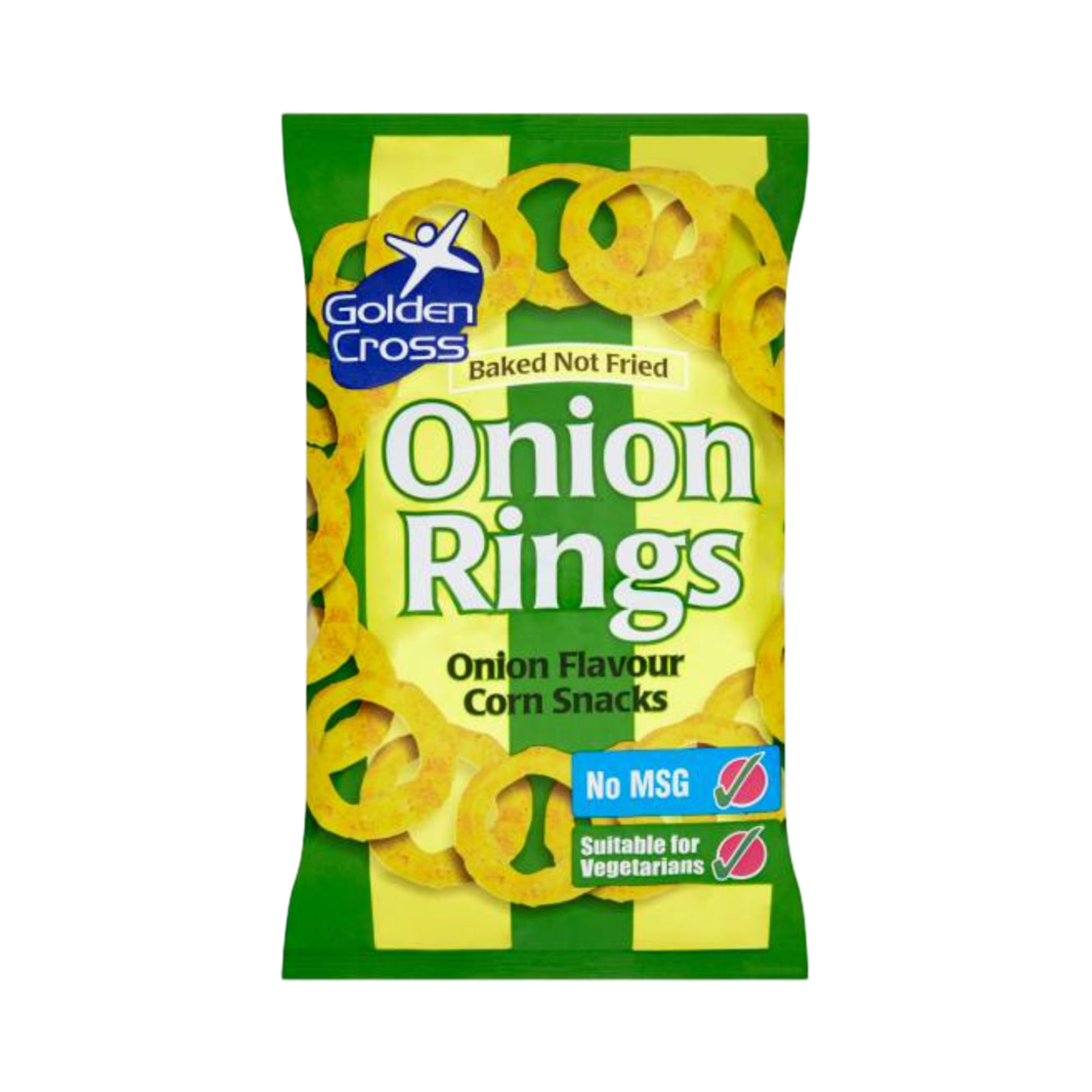 GOLDEN CROSS ONION RINGS 150g PACKET