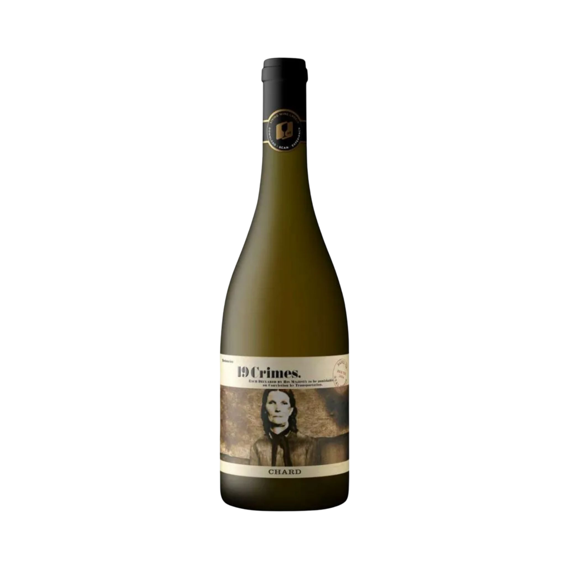 19 CRIMES CHARDONNAY 75cl BOTTLE