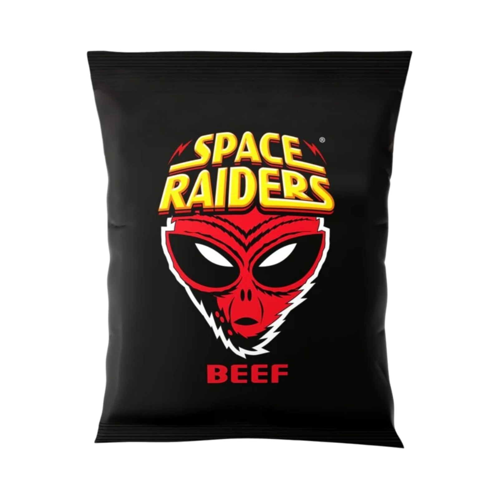 SPACE RAIDERS BEEF FLAVOUR 25g PACKED