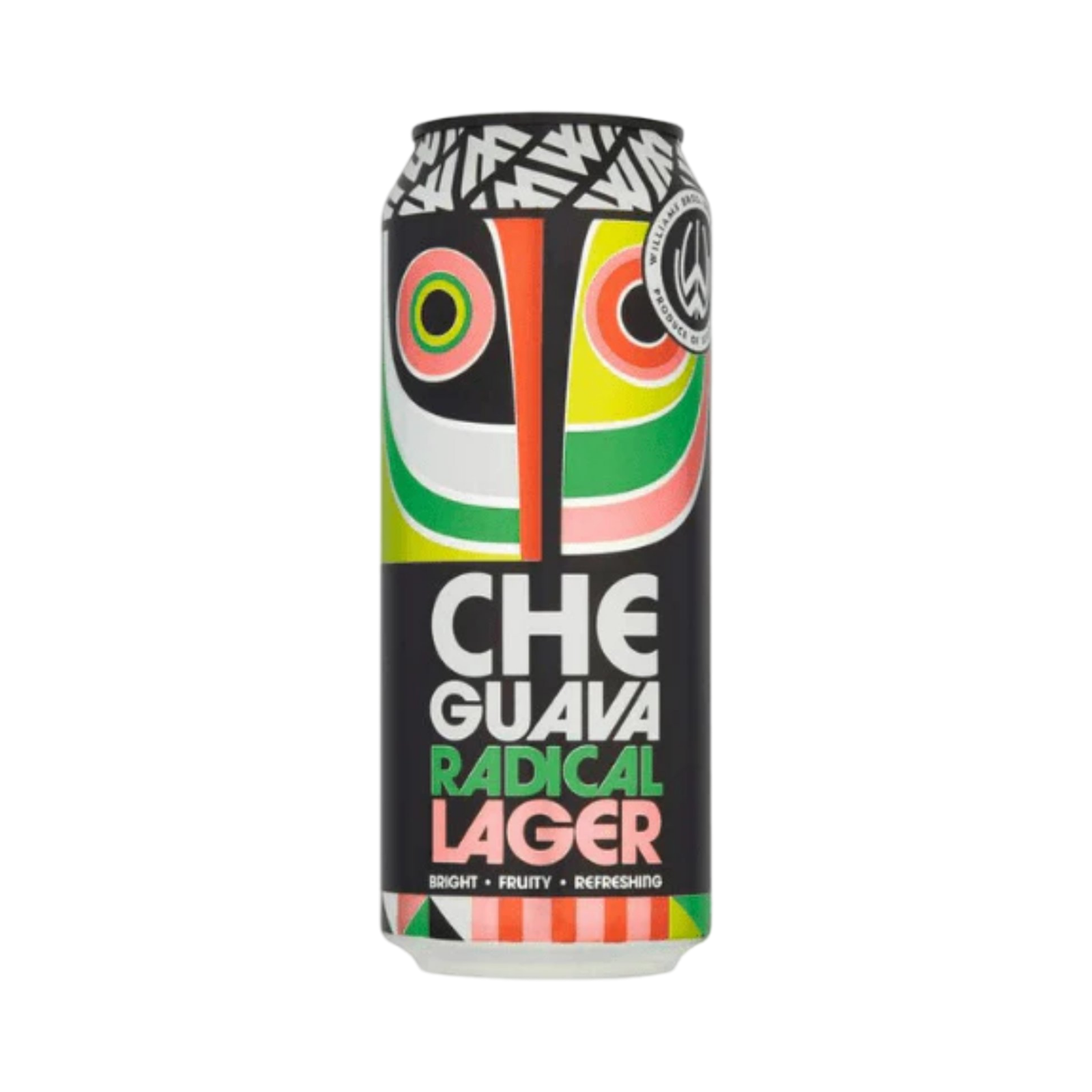 WILLIAM BROSS BREWING CHE GUAVA REDICAL LAGER GLUTEN FREE 500ml CAN