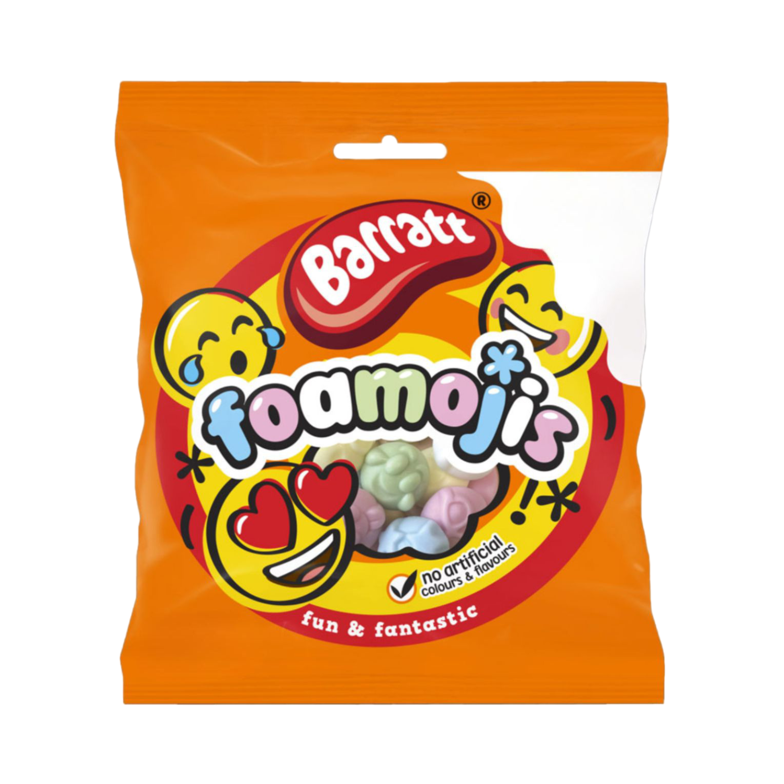 BARRATT FOAMOJIS 100g PACKET