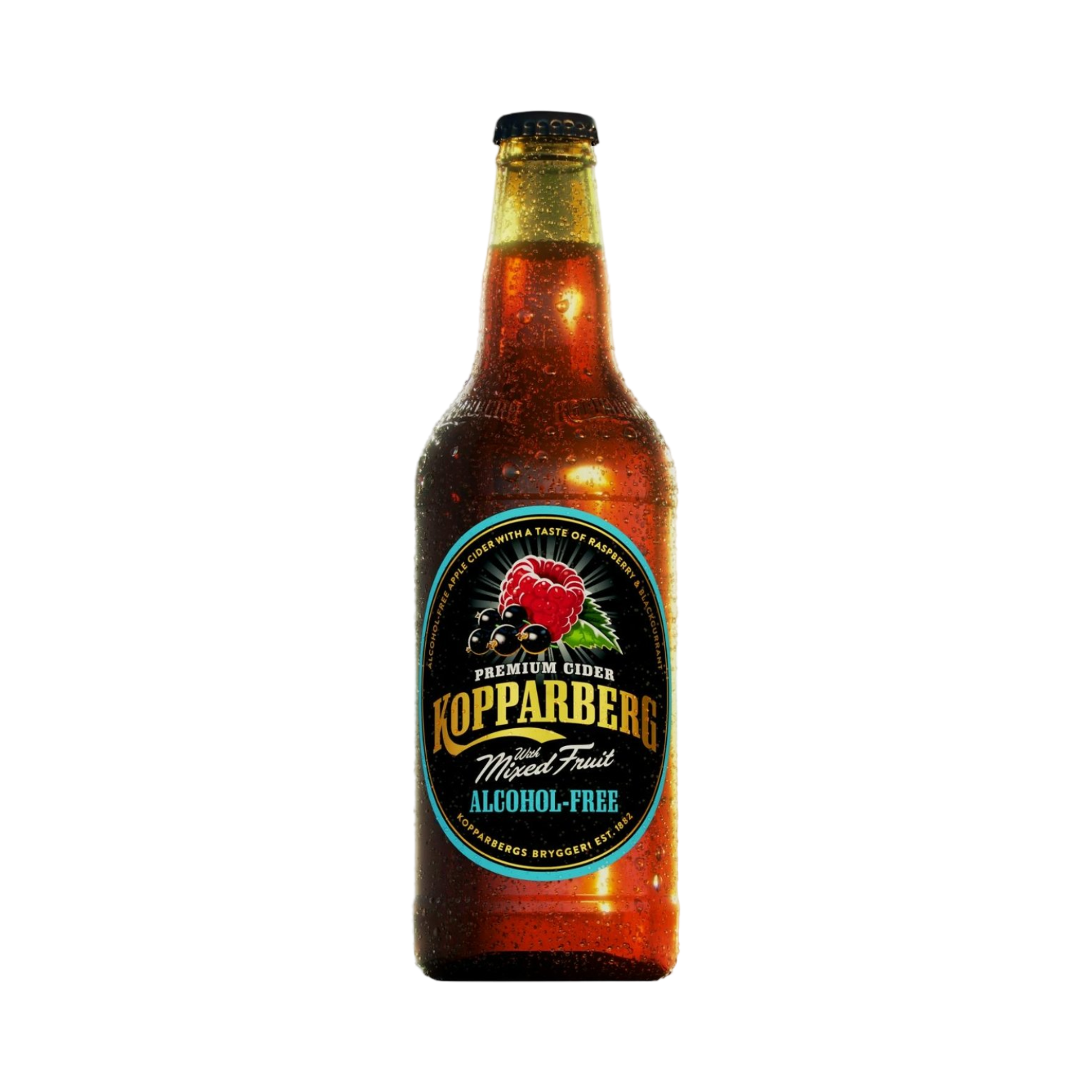 KOPPARBERG MIXED FRUIT CIDER  ALCOHOL FREE 500ml BOTTLE