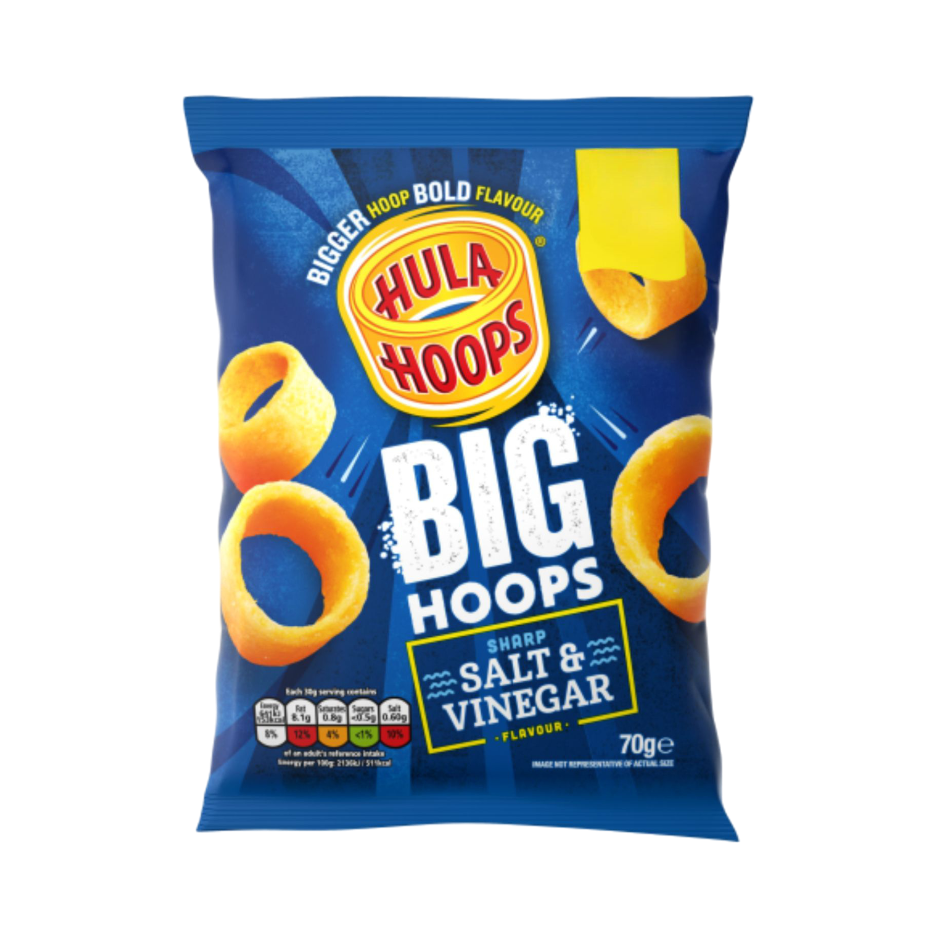 HULA HOOPS SALT & VINEGAR 70g PACKET