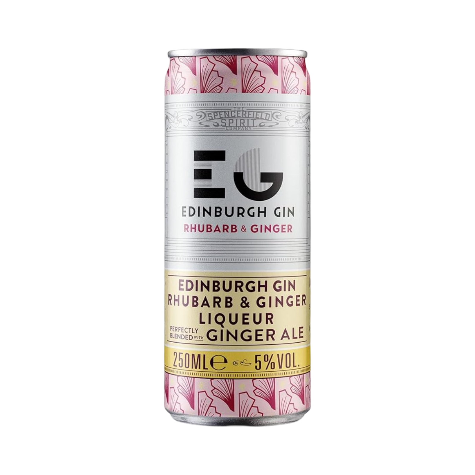 EDINBURGH GIN RHUBARB & GINGER 250ml CAN