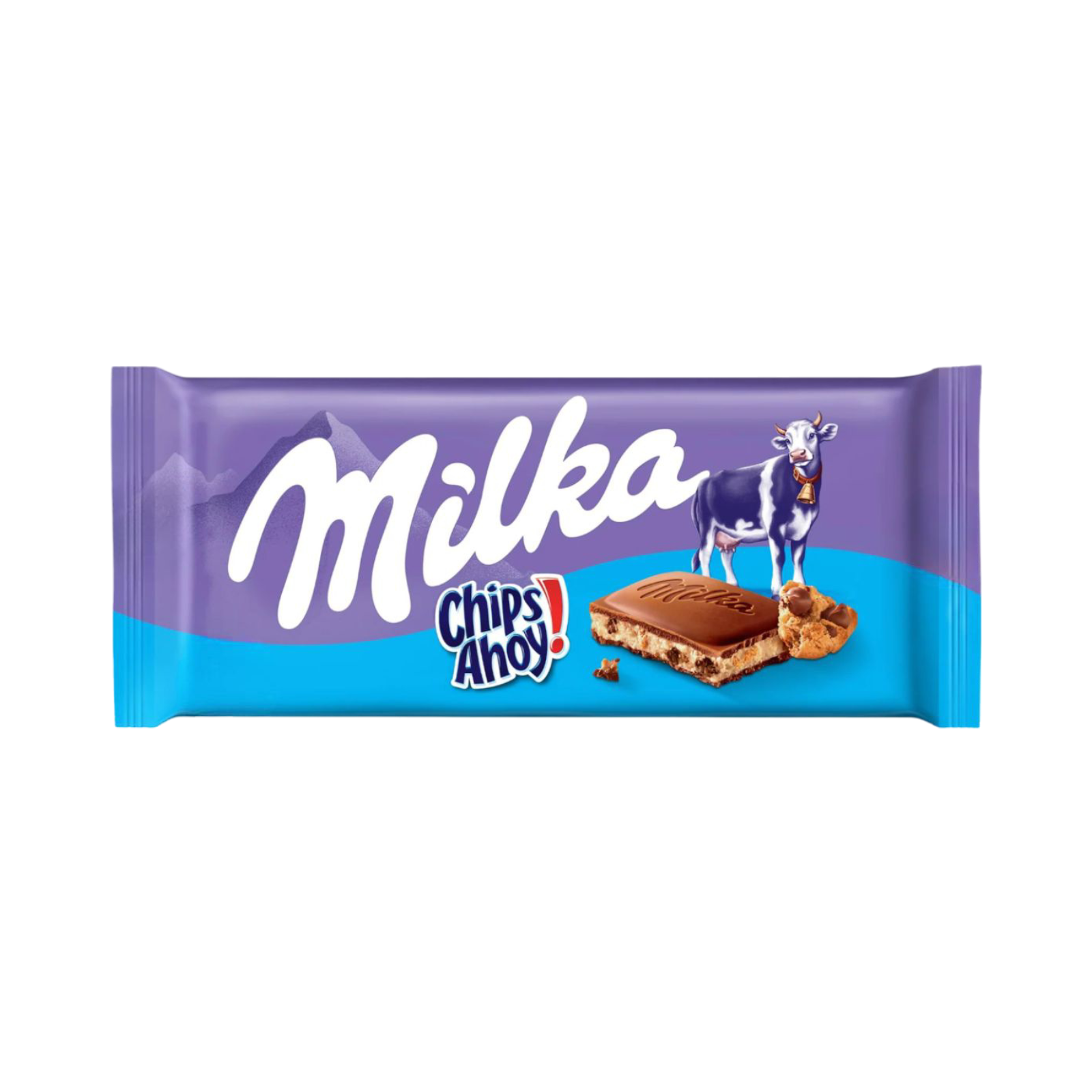 MILKA CHIPS AHOY CHOCOLATE BAR 100g