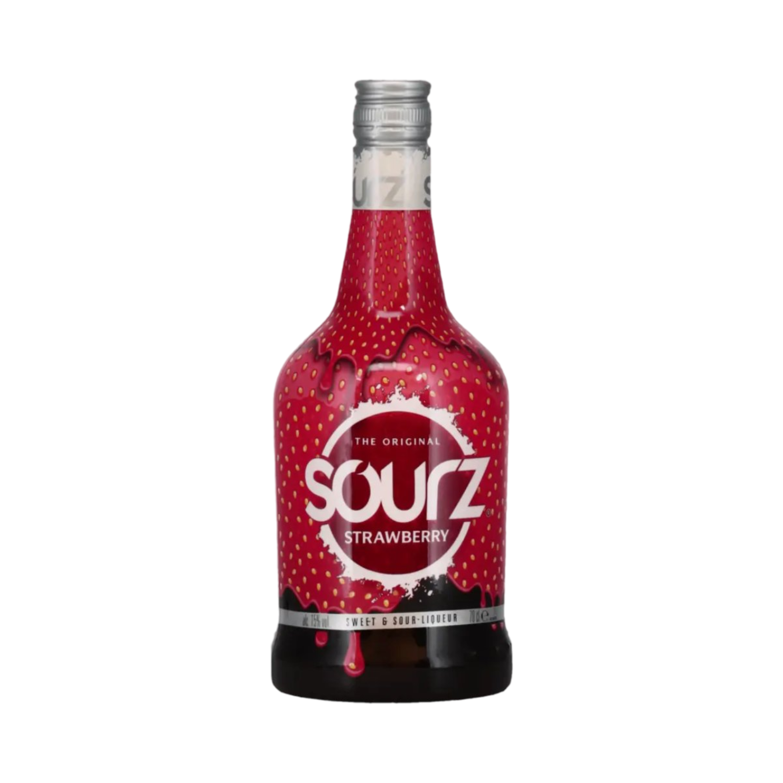 SOURZ STRAWBERRY LIQUEUR 70cl BOTTLE