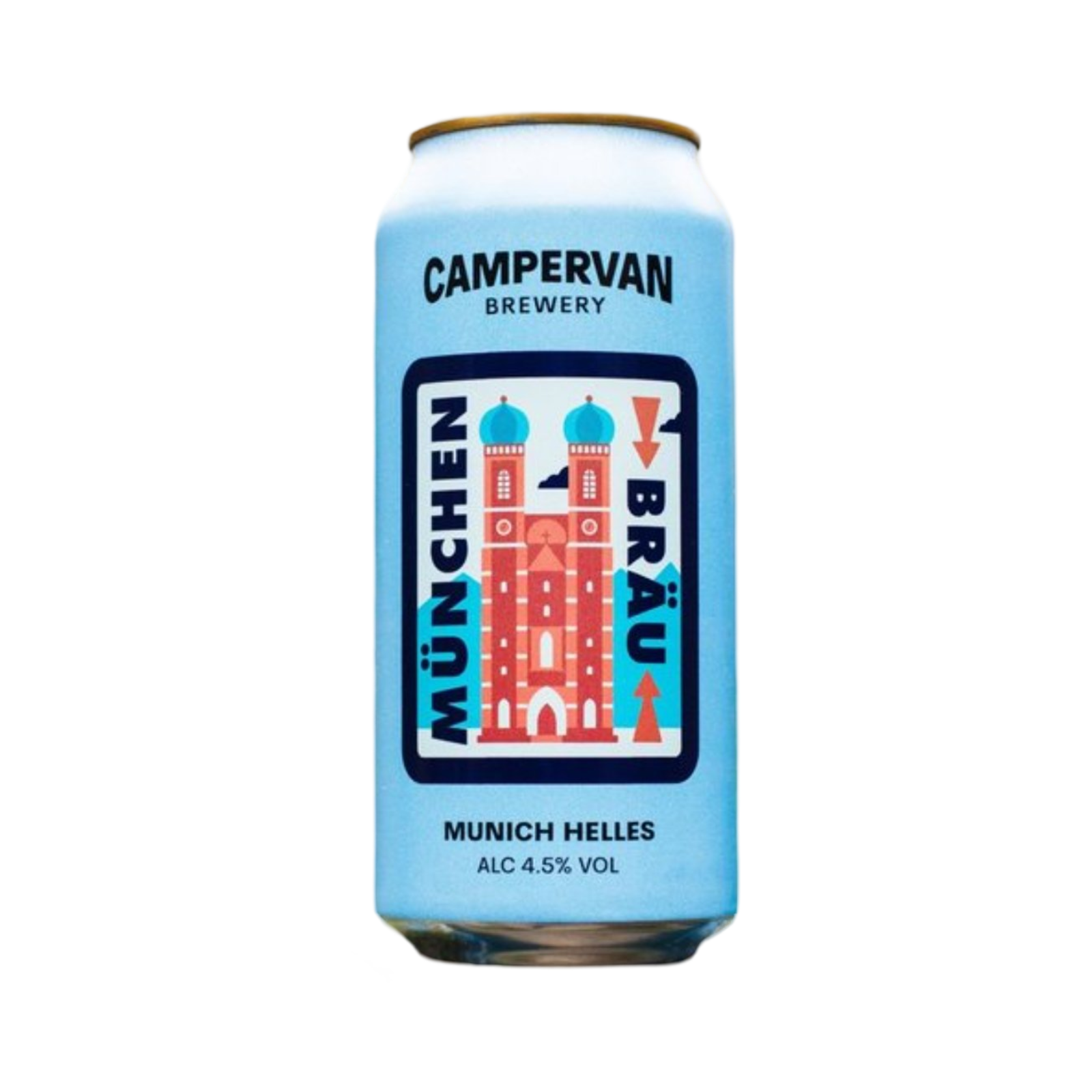 CAMPERVAN BREWERY MUNICH HELLES  GLUTEN FREE 440ml CAN