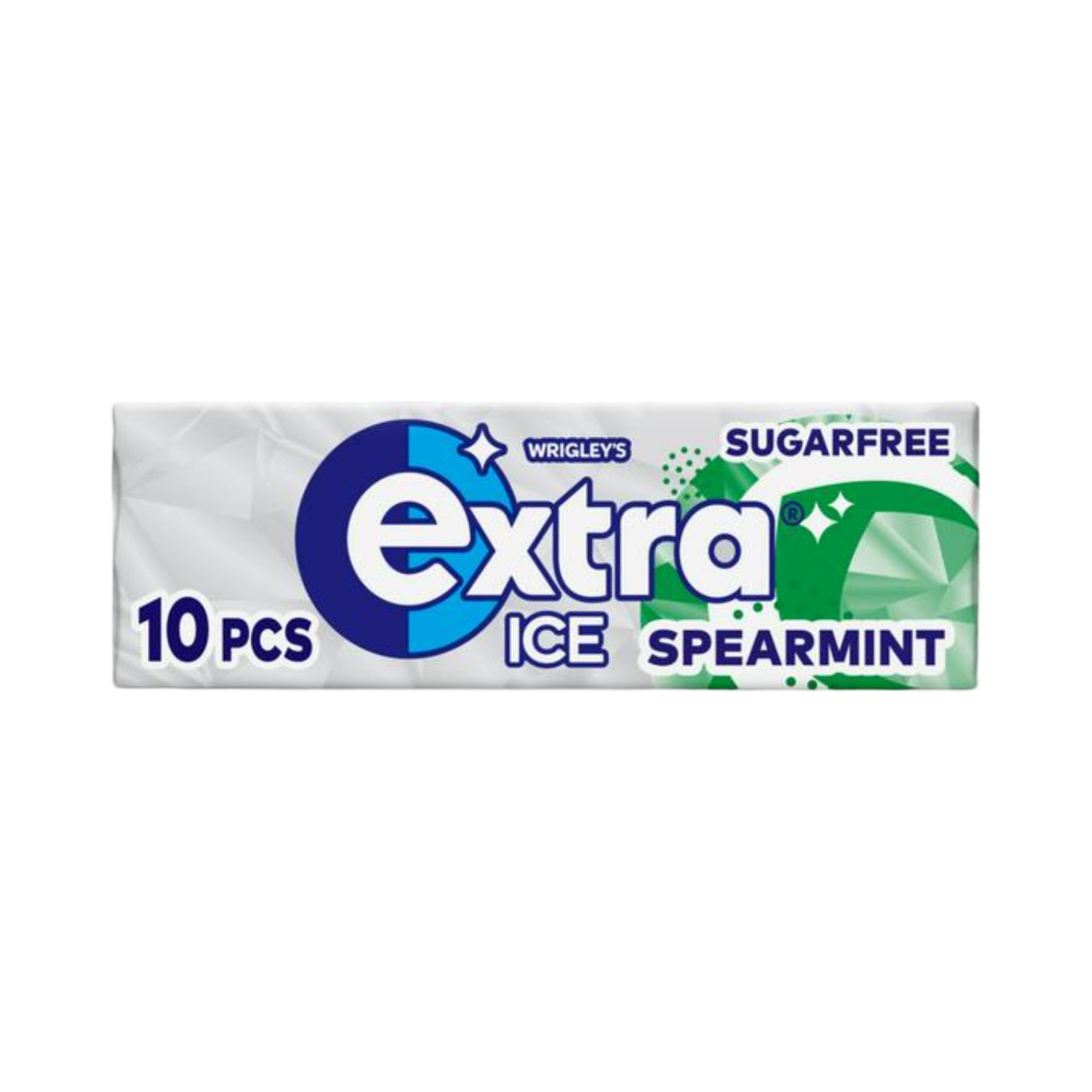 WRIGLEY'S EXTRA ICE SPEARMINT SUGAR FREE GUM 10 PIECES