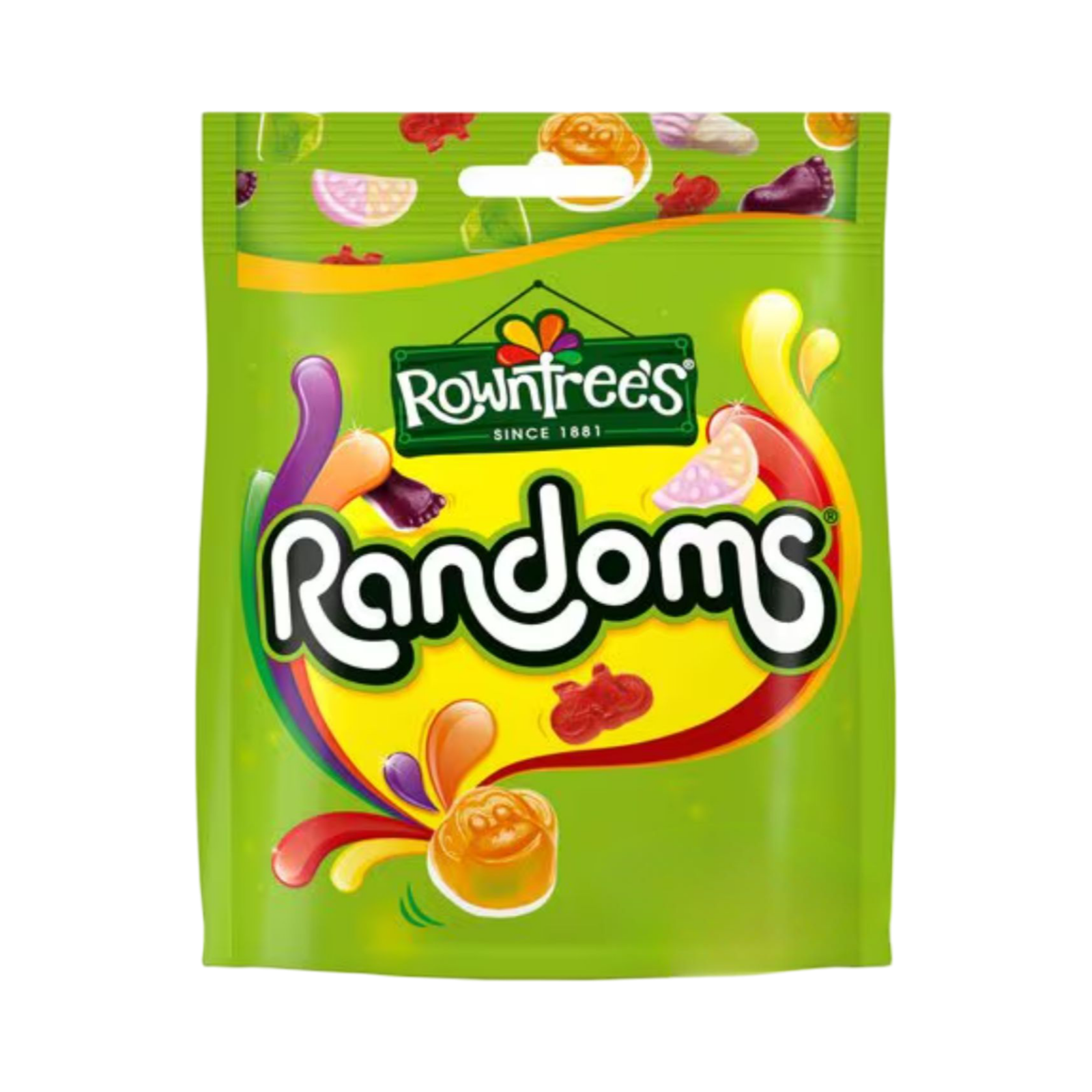 ROWNTREE'S RANDOMS 120g PACKET