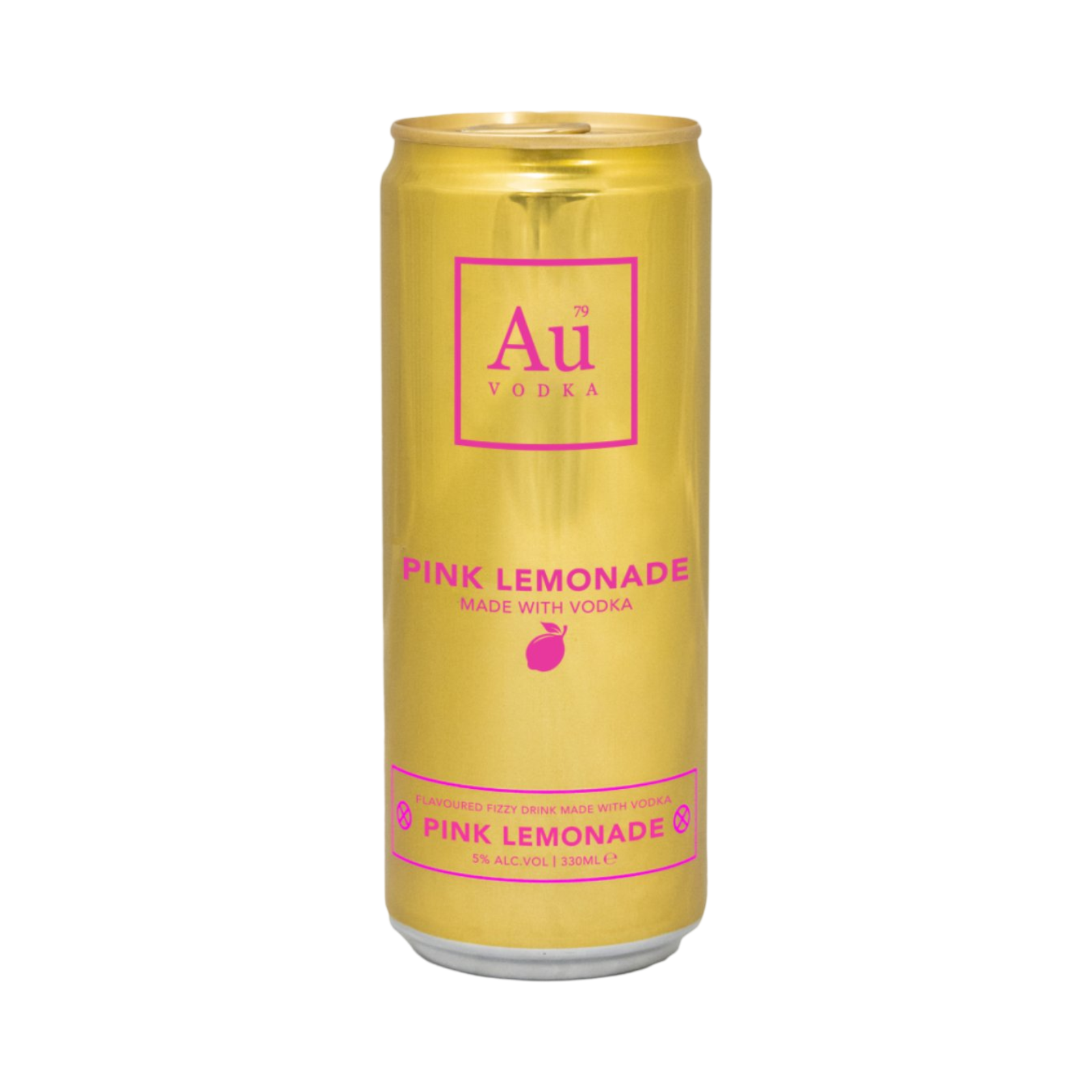 AU VODKA PINK LEMONADE 330ml CAN