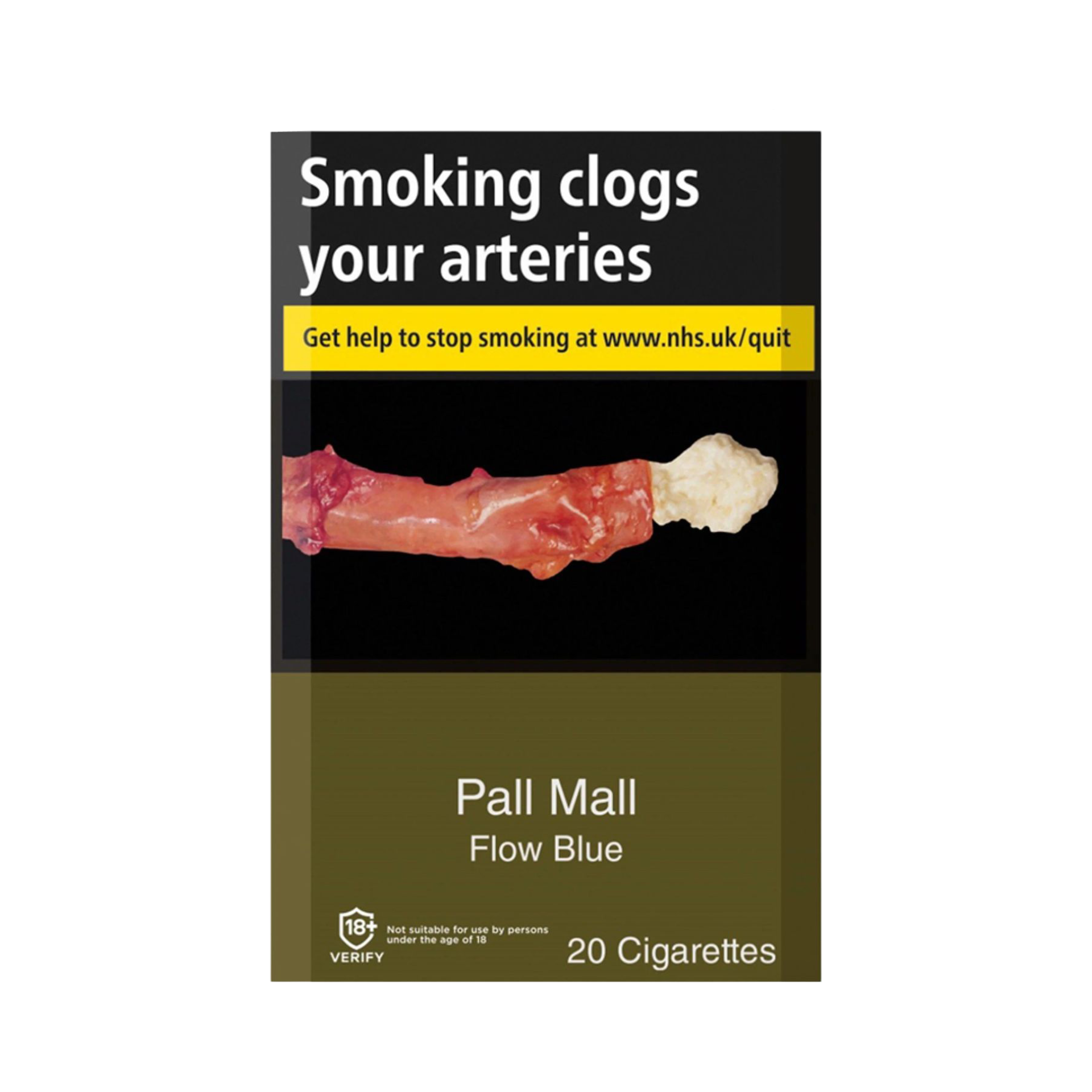 PALL MALL FLOW BLUE 20 CIGARETTE