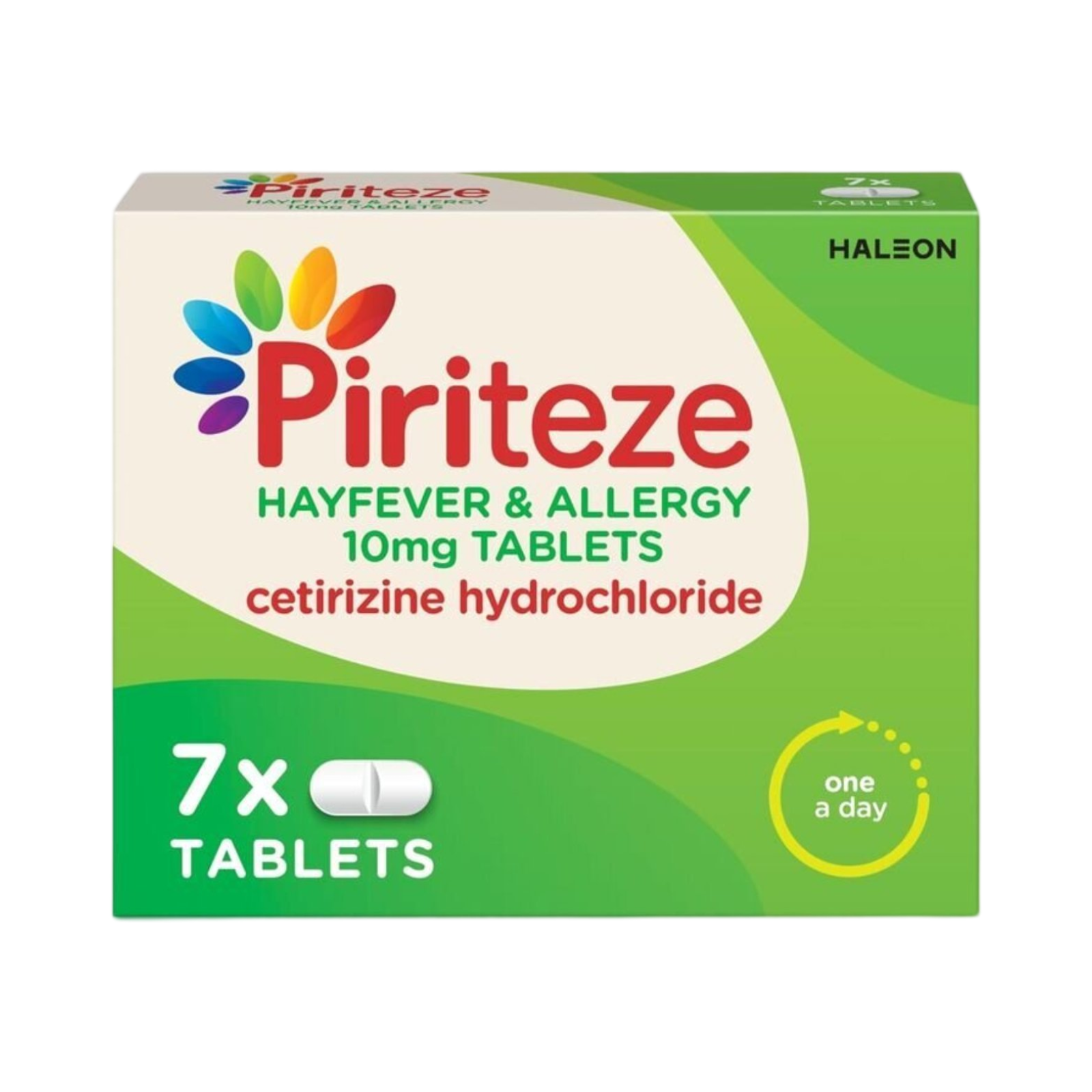 PIRITEZE HEYFEVER & ALLERGY 7 TABLETS