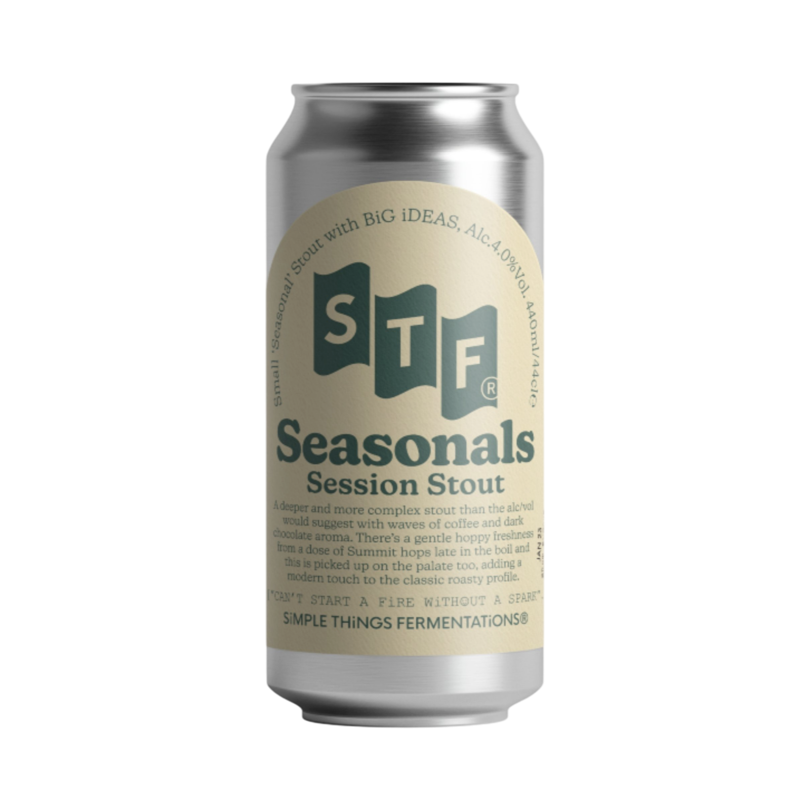 STF BREWING SEASONALS SESSION STOUT 440ml CAN