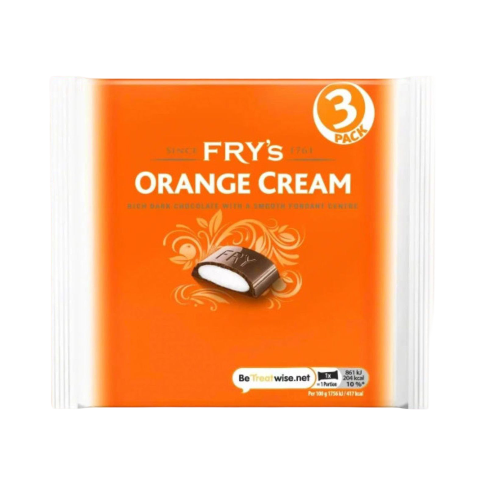 FRY's ORANGE CREAM MULTI PACK 3x49g