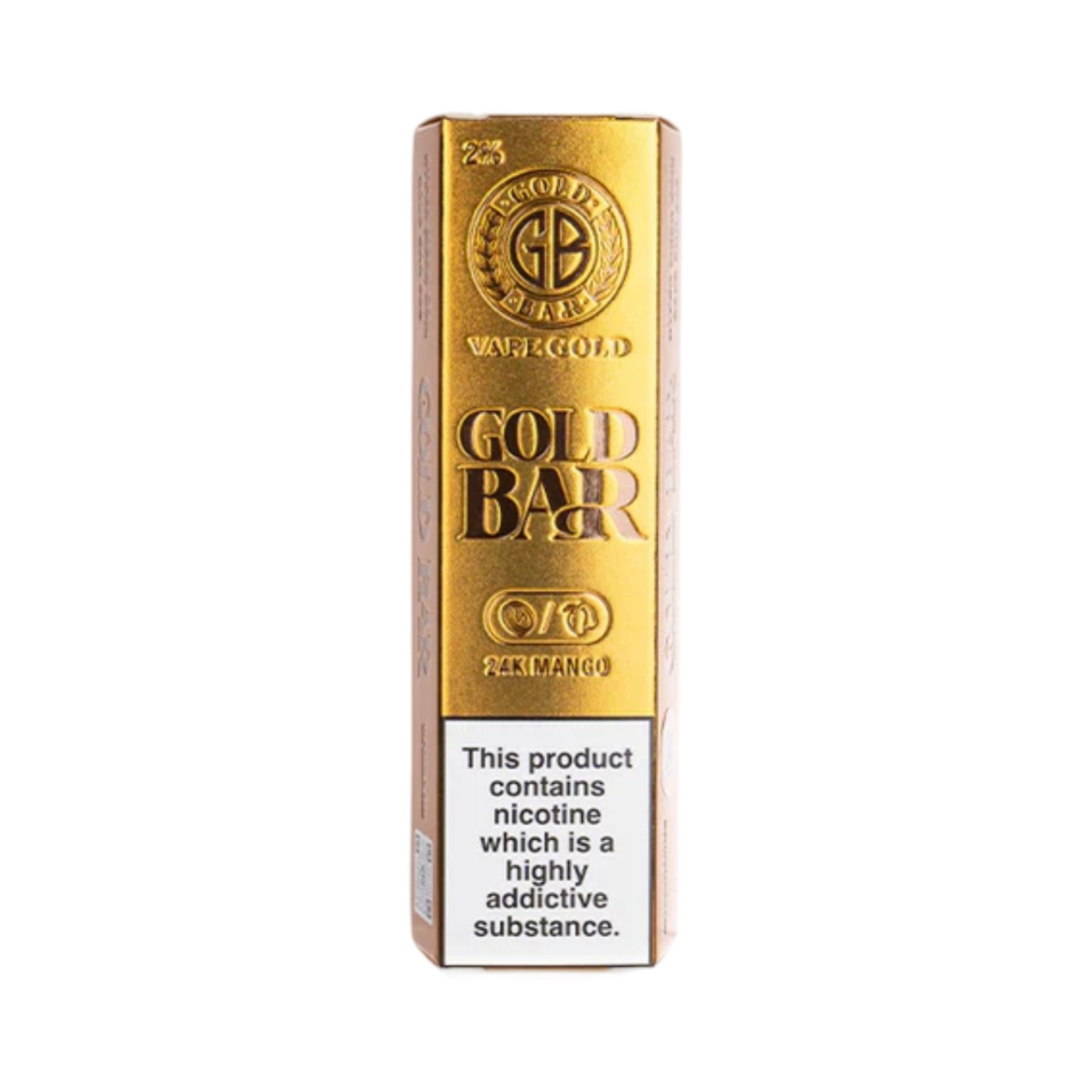 GOLD BAR 24K MANGO DISPOSABLE VAPE