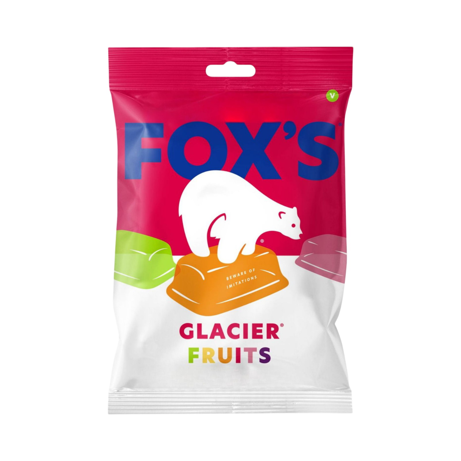 FOX'S GLACIER FRUITS 100g PACKET