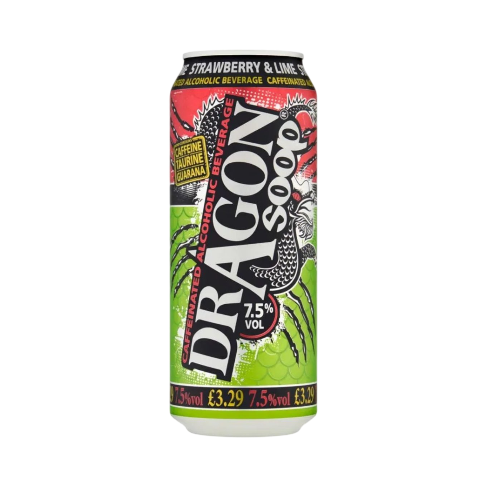 DRAGON SOOP STRAWBERRY & LIME CAN